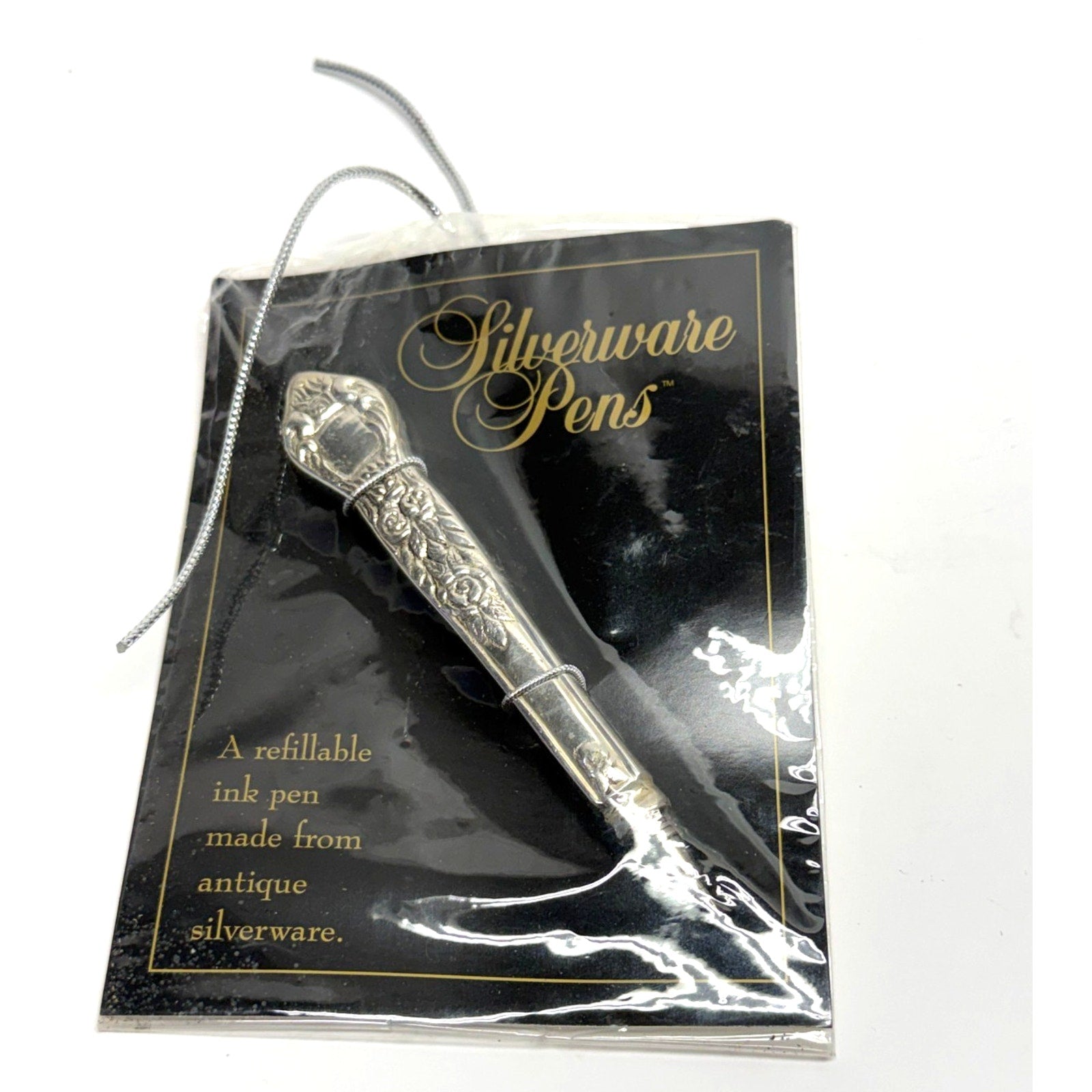 Vintage Alda's Forever Silverware Pen Silverplate - NEW