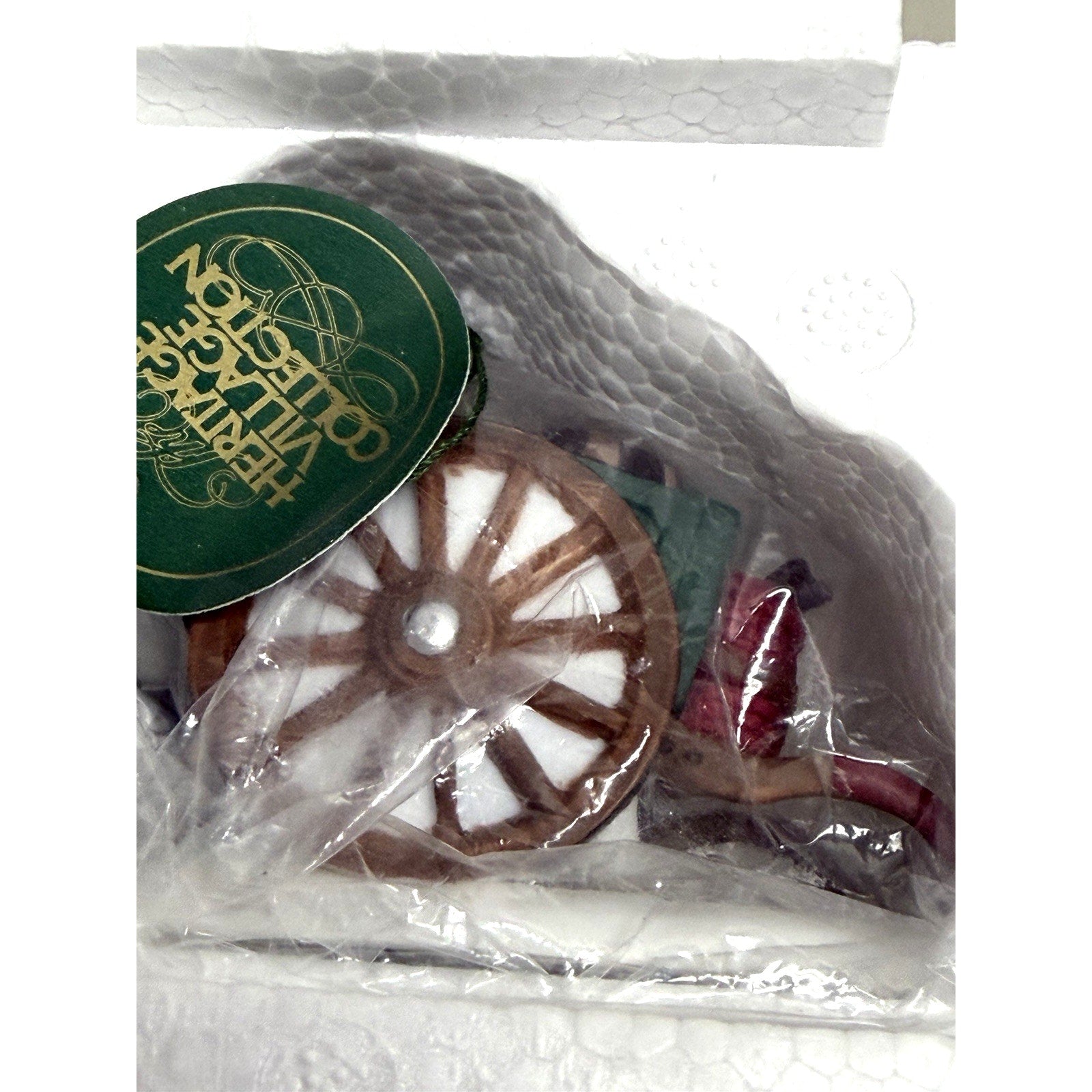Vintage Sealed Dept 56 Heritage Village" C. BRADFORD, WHEELWRIGHT & SON "5818-1