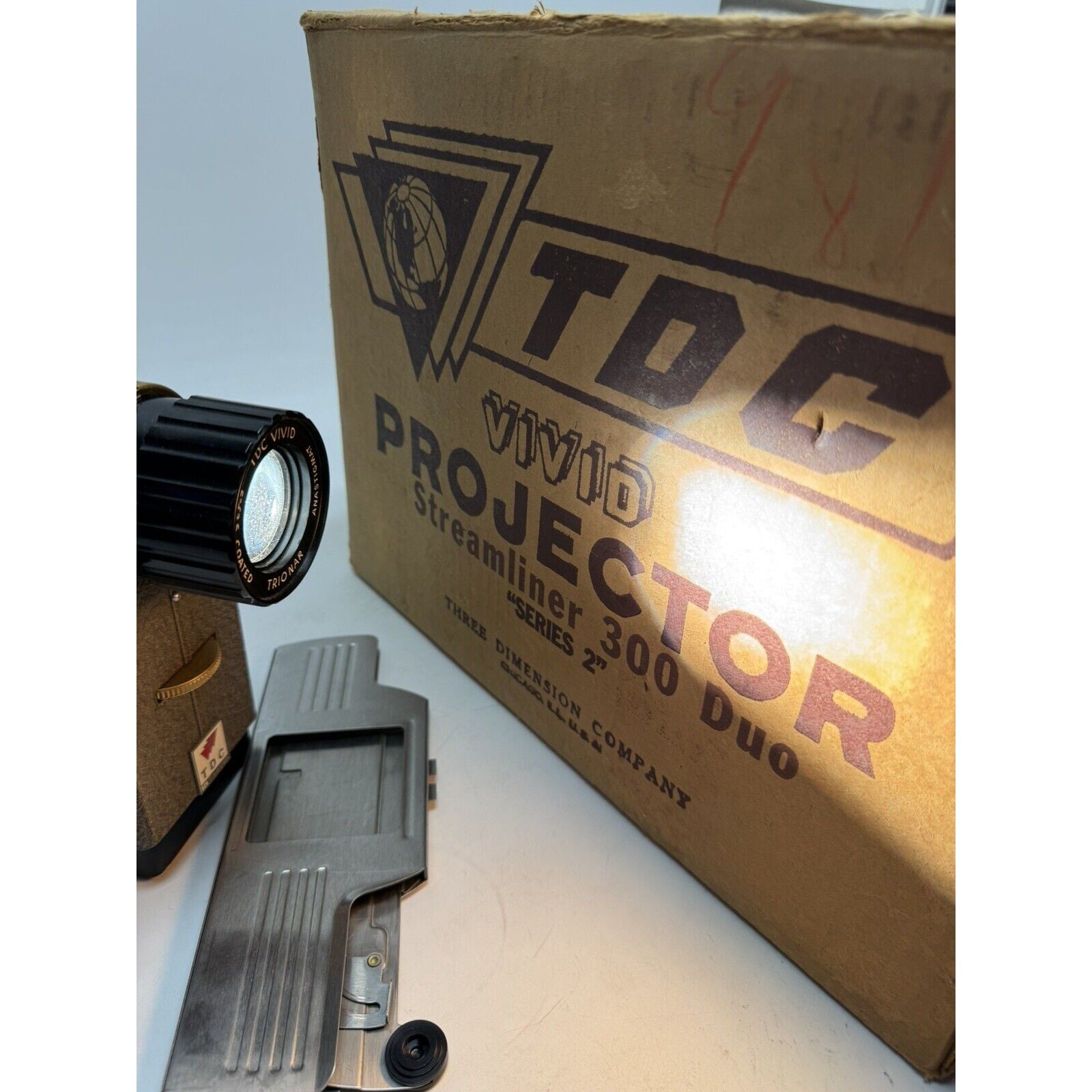 VINTAGE TDC Duo Projector Streamliner 300 Duo "Series 2" Made in USA