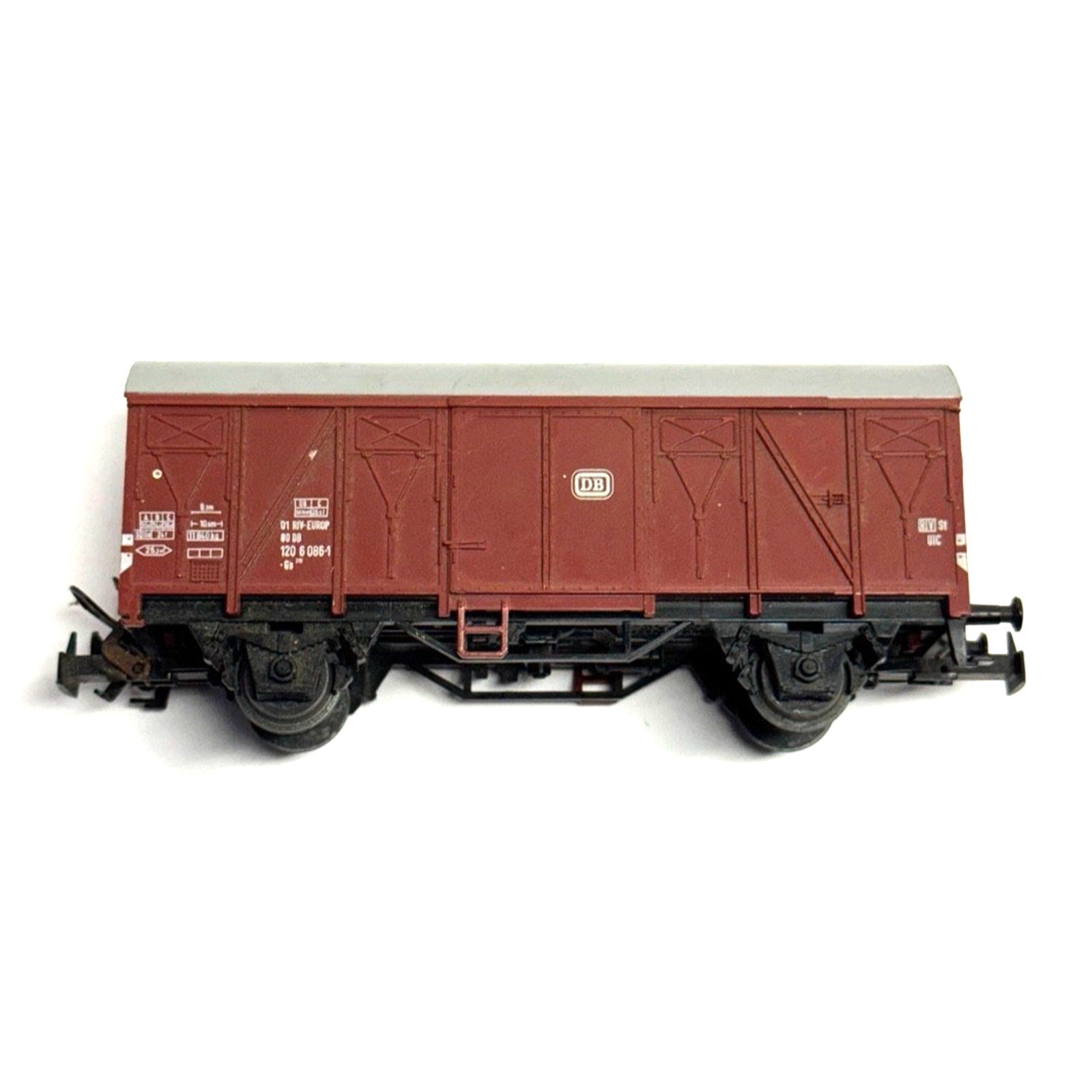 Vintage Marklin H0 4411 DB Red Box Car