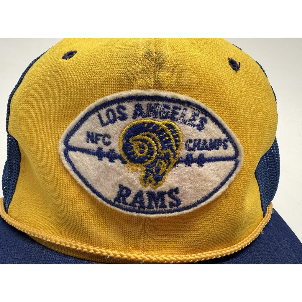VINTAGE 1979 Los Angeles LA Rams NFC Champs NFL Snapback Hat Size 7-7 5/8
