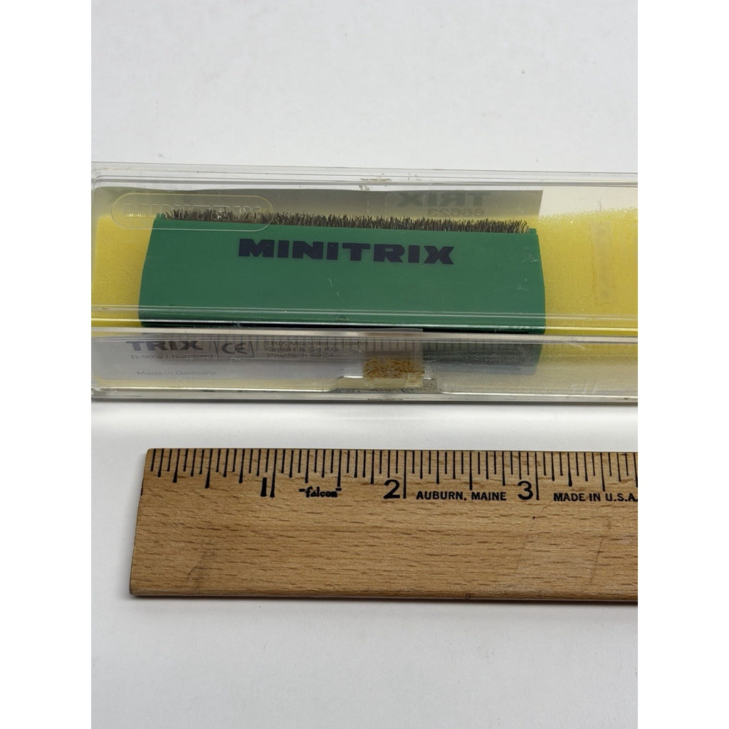 VINTAGE NOS Minitrix 66623 - N-Lokrad-Reinigungsbürste - Spur N Made in Germany