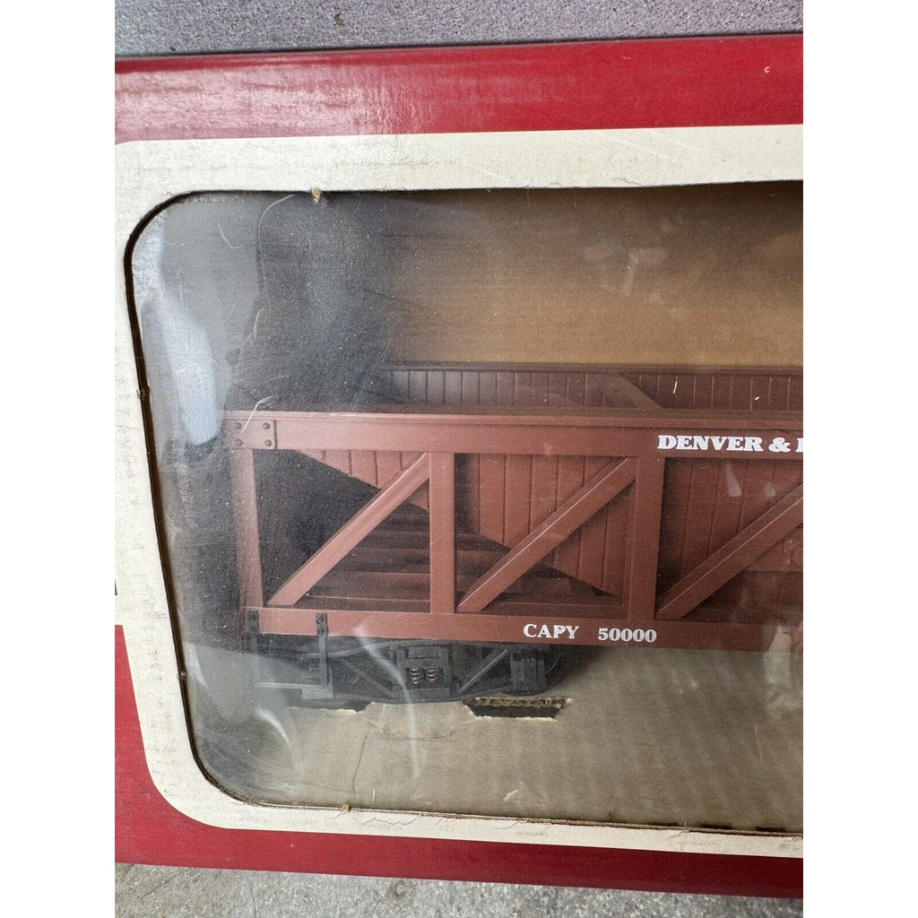VINTAGE FACTORY SEALED DELTON 4252 DENVER & RIO GRANDE WESTERN HOPPER CAR