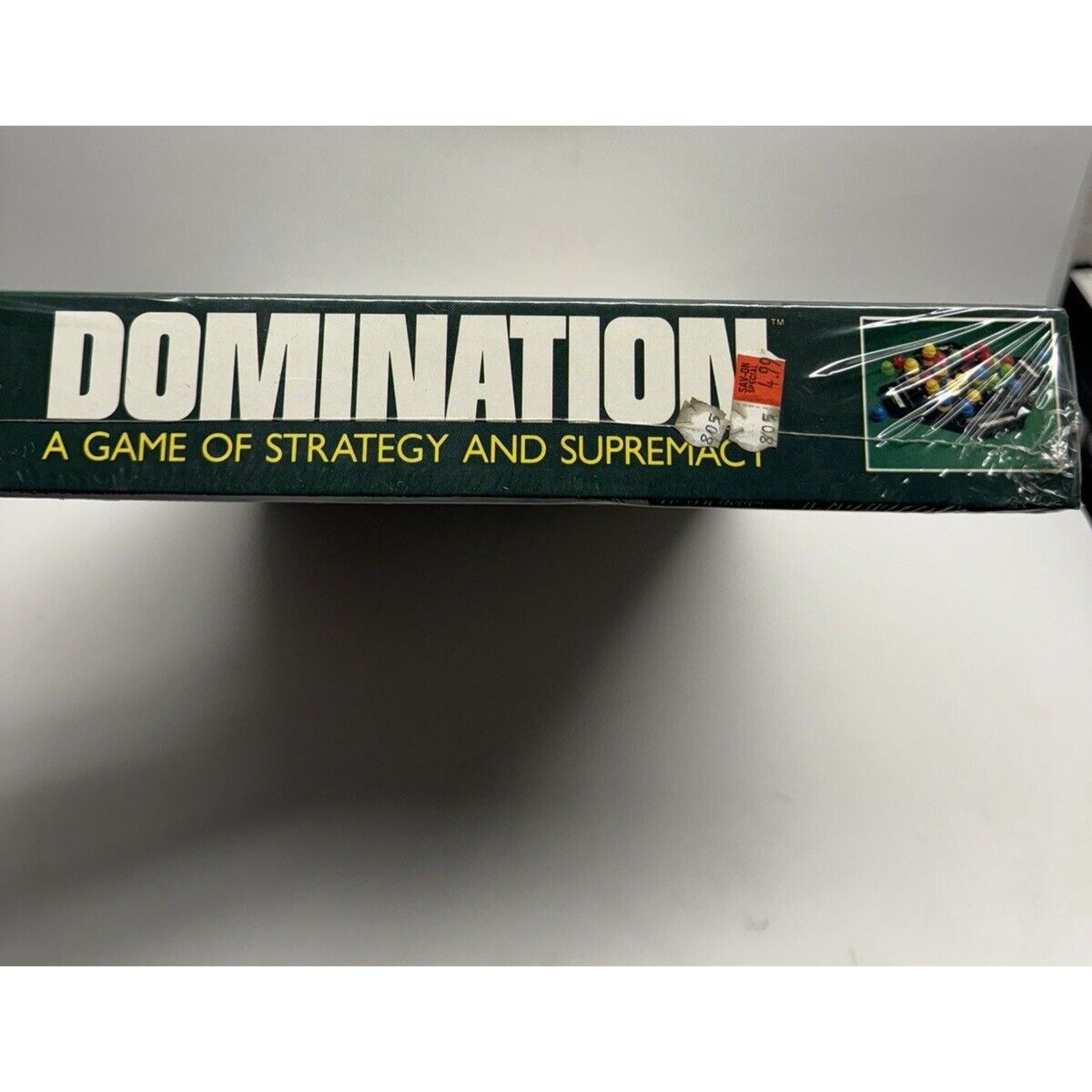 VINTAGE FACTORY SEALED RARE DOMINATION BOARD GAME MILTON BRADLEY MB '80s 4207