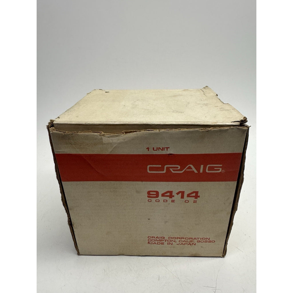 Vintage 1979 NOS Craig Car Stereo Speakers 9414 Made in Japan