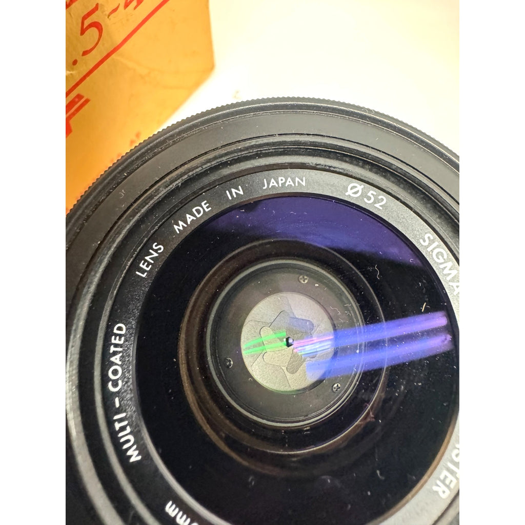 Vintage Sigma Zoom Master AF 35-70mm F/3.5-4.5 MC Lens