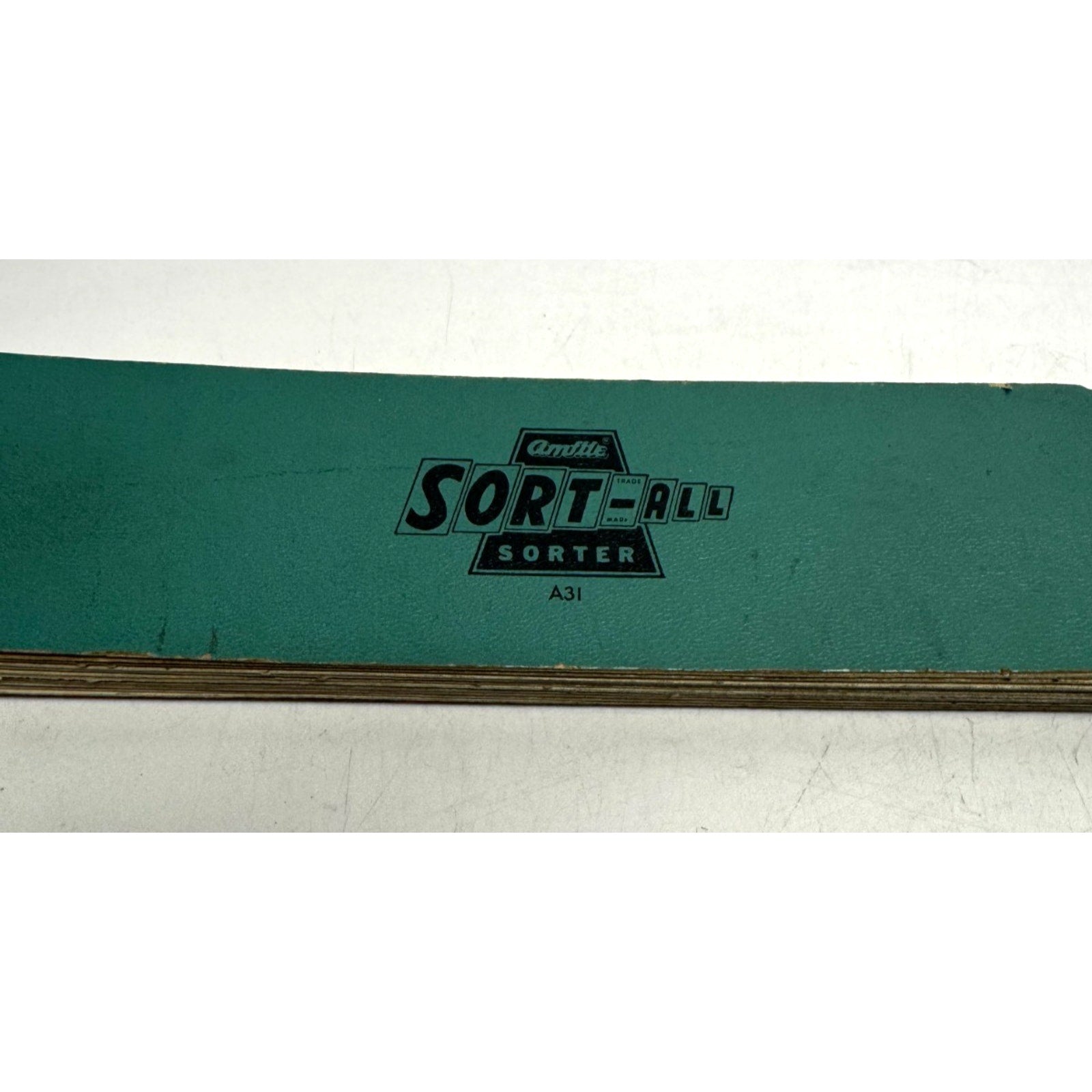 Vintage Amfile Sort-All Vtg Index File Sorter No. A31