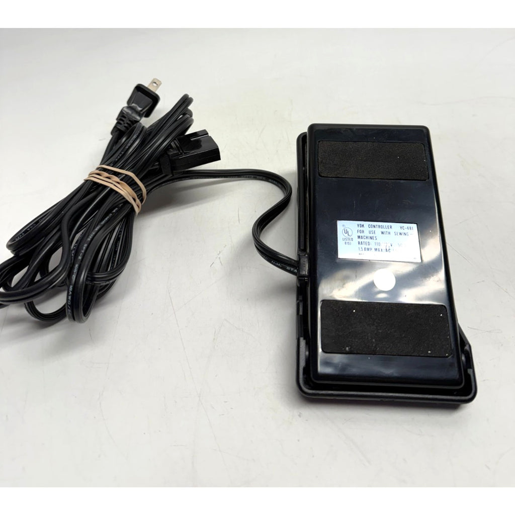 Vintage YDK Electronic YC-418E for Elan Sewing Machine Foot Pedal