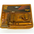 Vintage Fortress DL-105 3-Way Night Latch Rim Deadbolt Lock Brass NOS
