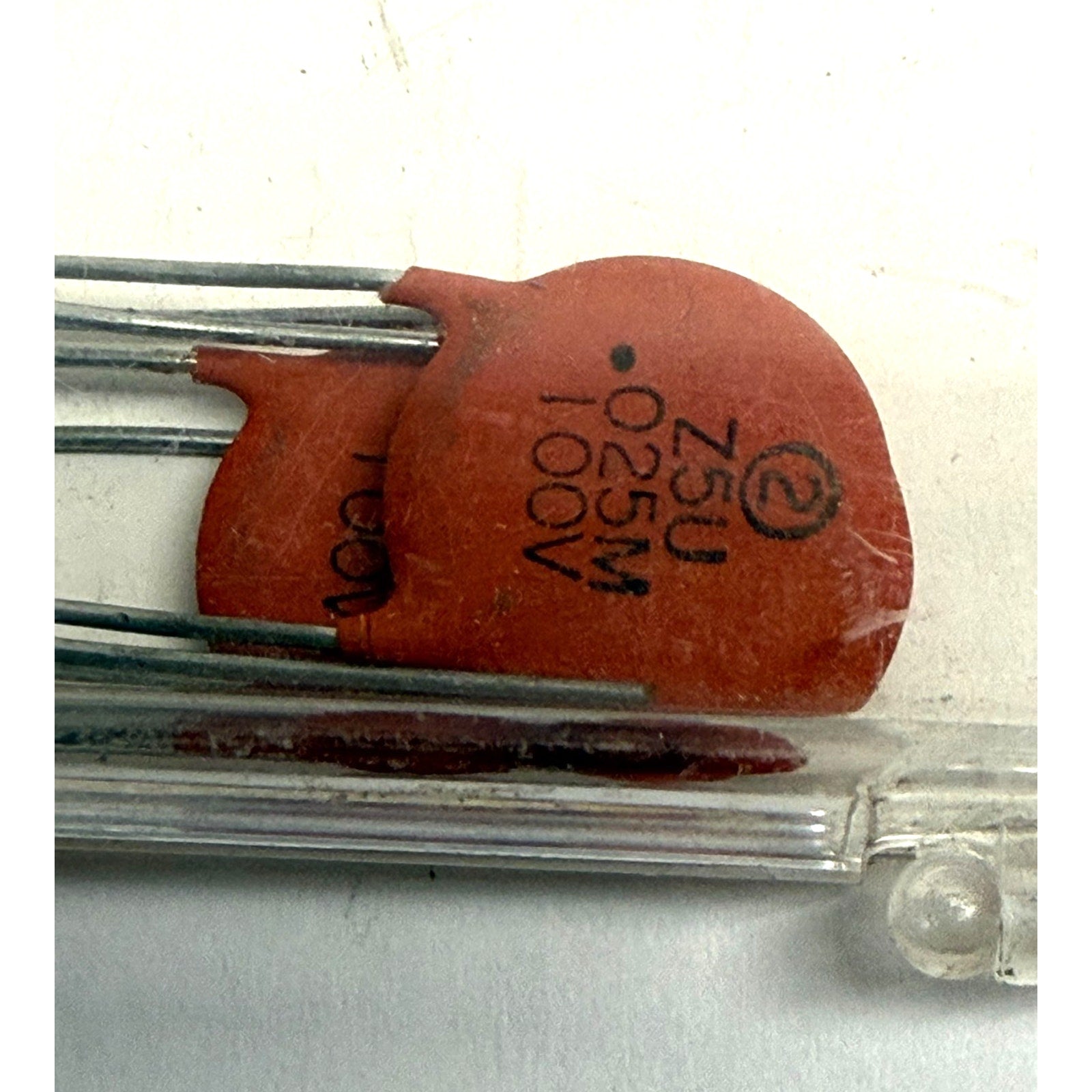 VINTAGE Sprague Cera-Mite Ceramic Disc Capacitor .025uF 100V TG-S25