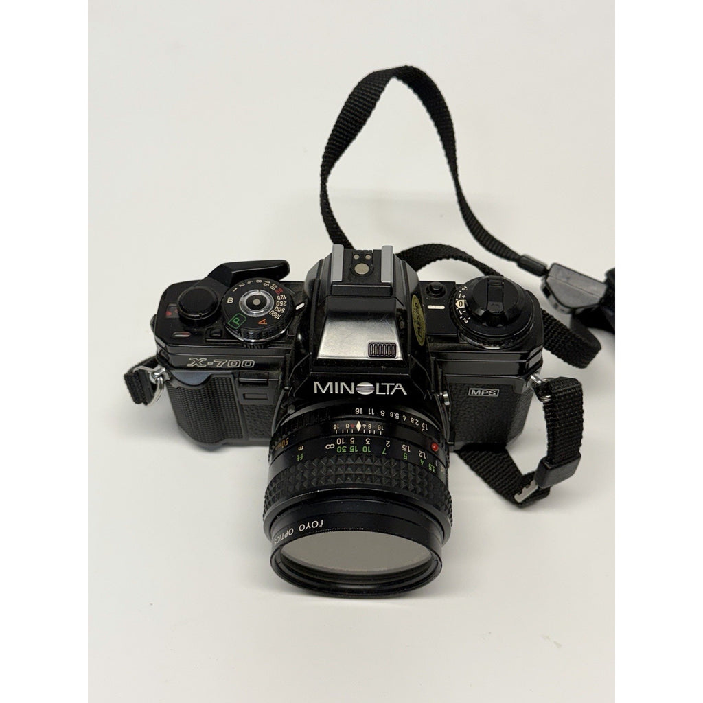 VINTAGE Minolta X-700 35mm Film Camera MC ROKKOR-X 50mm f/1.7 Lens