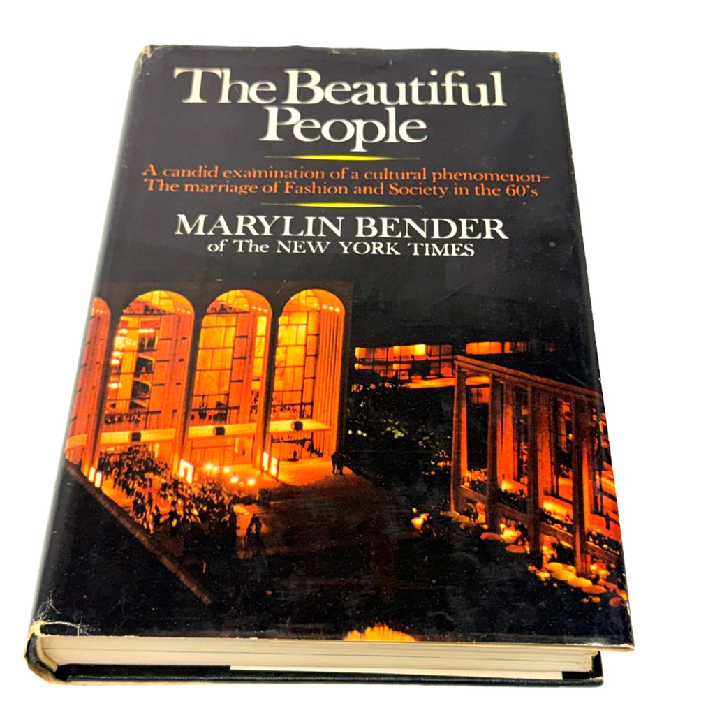 Vtg The Beautiful People Marylin Bender 1967 Third Impression Fashion Society