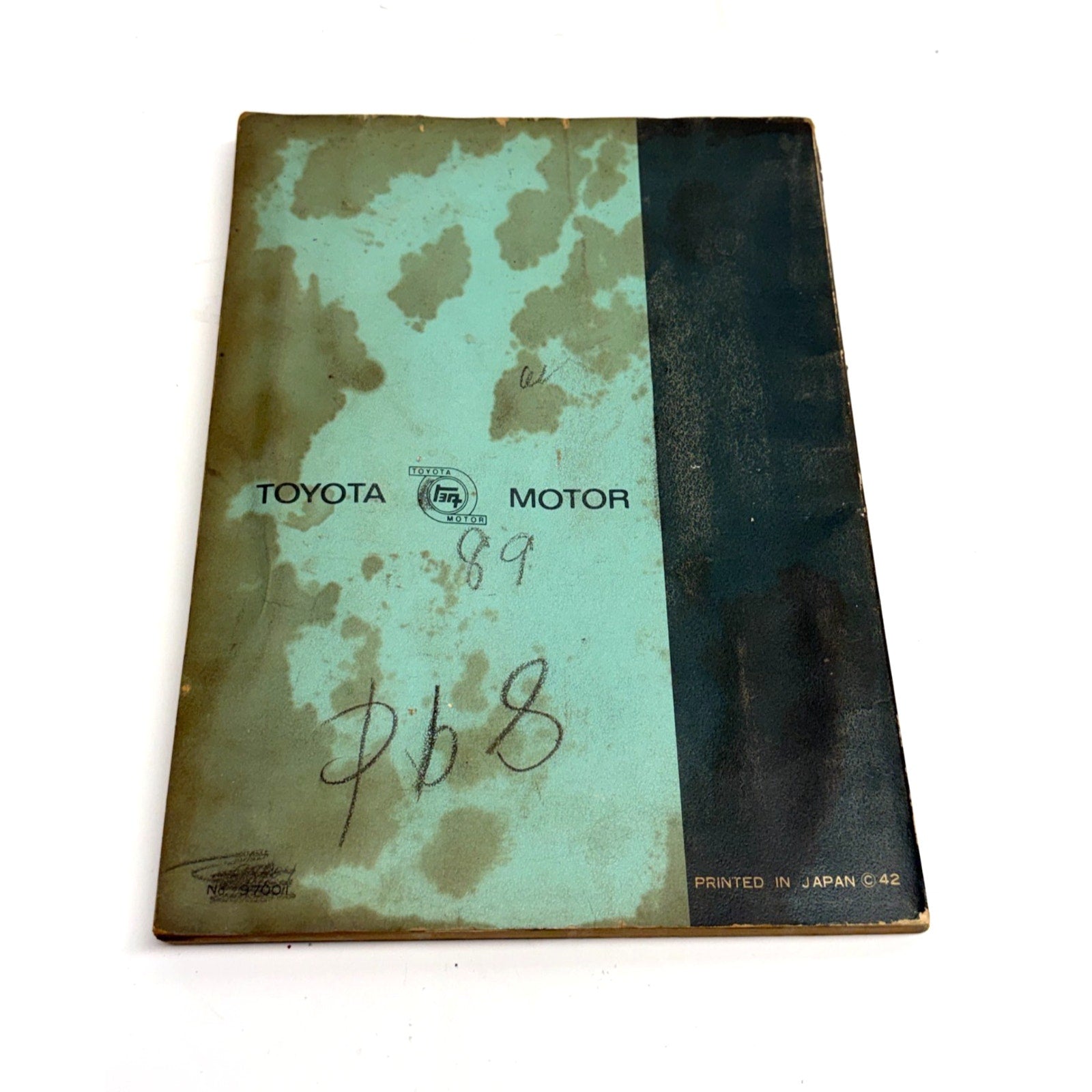 Vintage 1970 Toyota Crown 2M Engine Repair Manual OEM Guide Book #98004