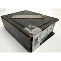 Vintage "BEGIN TO SAVE TODAY SAVE SOMETHING EVERY DAY" COIN BANK With Key