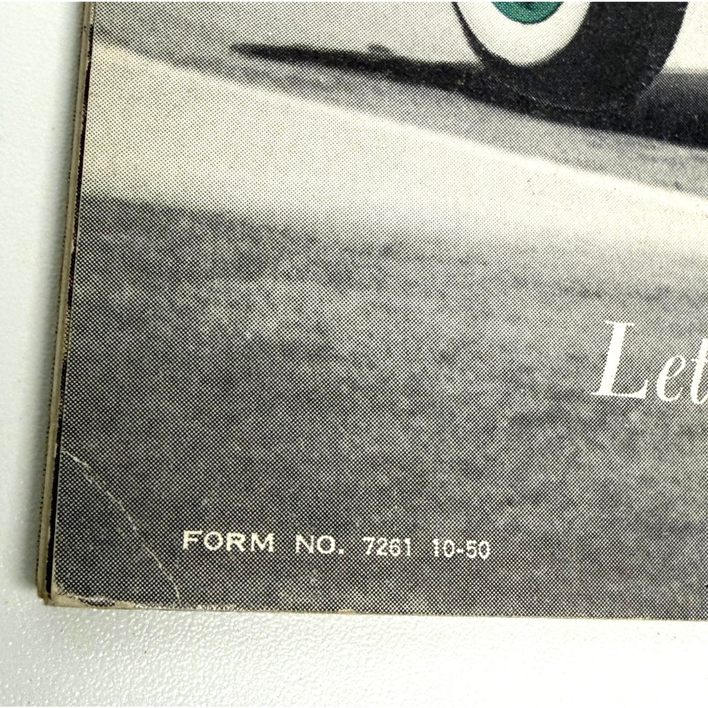 Vtg 1951 Ford Steps Ahead with 43 Features Sales Brochure Fordomatic Drive