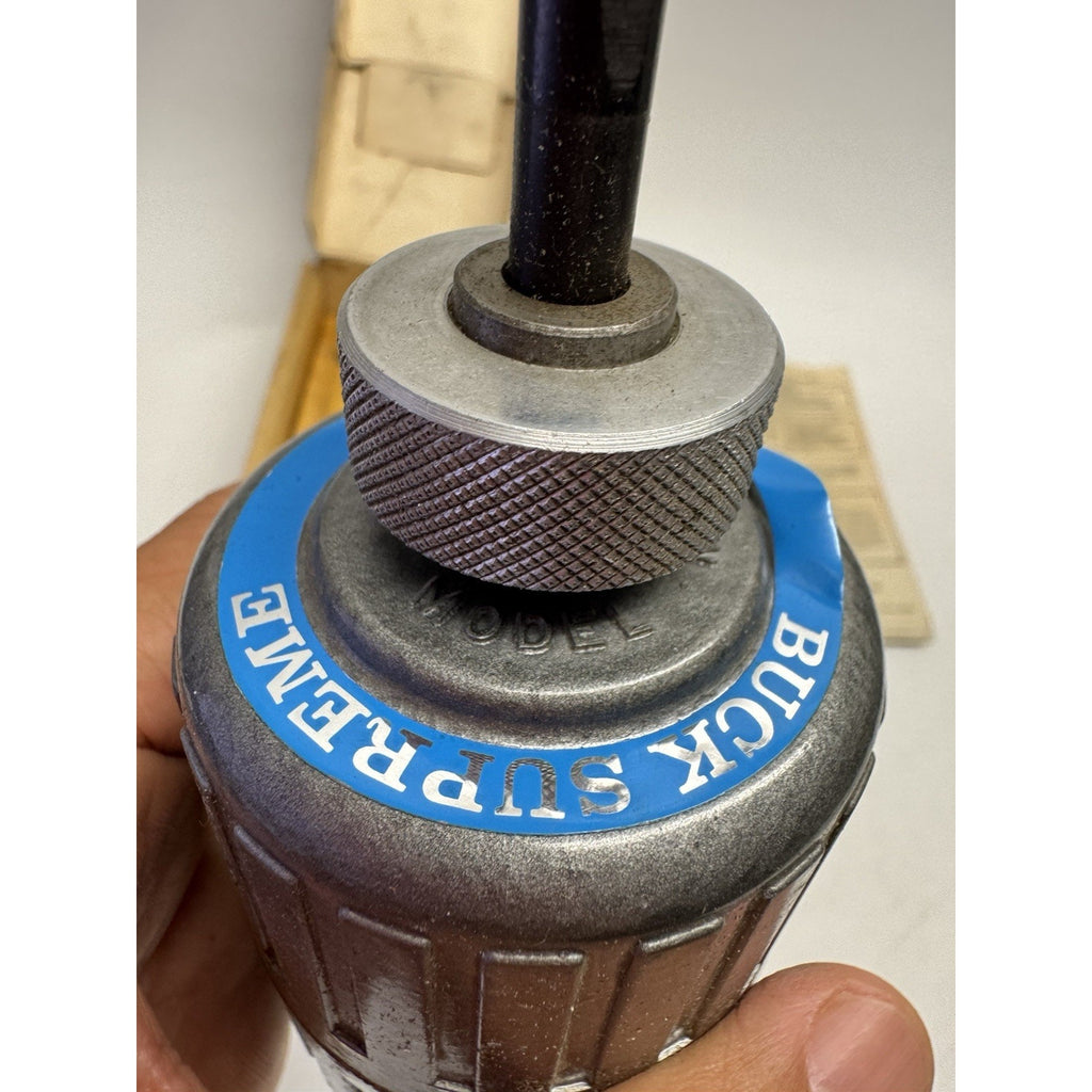 VINTAGE BUCK SUPREME VERSATAPPER 71115 TAPPING HEAD ATTACHMENT STRAIGHT SHANK
