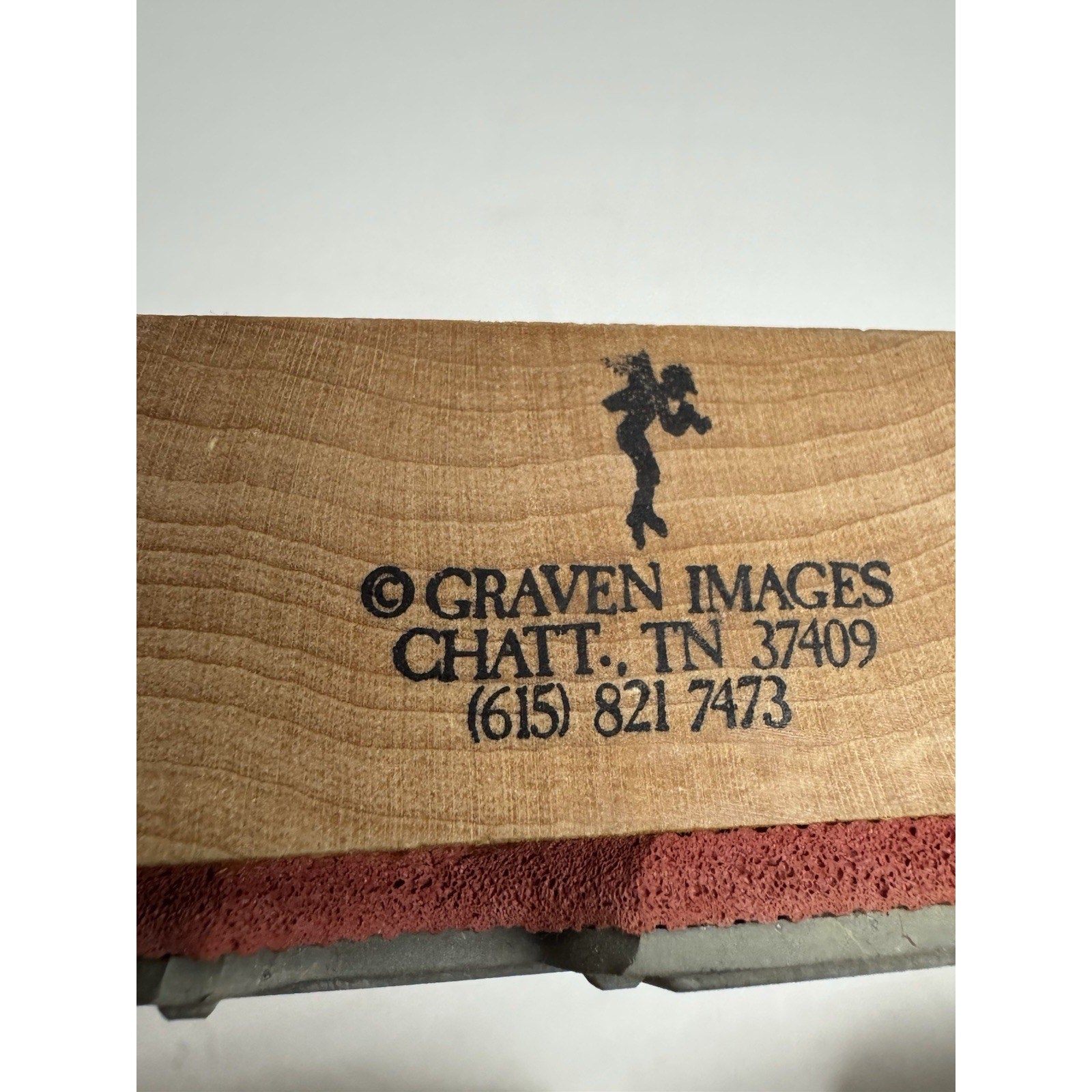 Vintage Lot of 5 NOS Wood Mount Rubber Stamp Land Scape, Rabbits and More