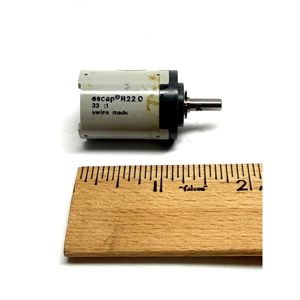 Vtg Portescap escap R22 0 33:1 Precision Planetary Gearhead Motor Swiss Made