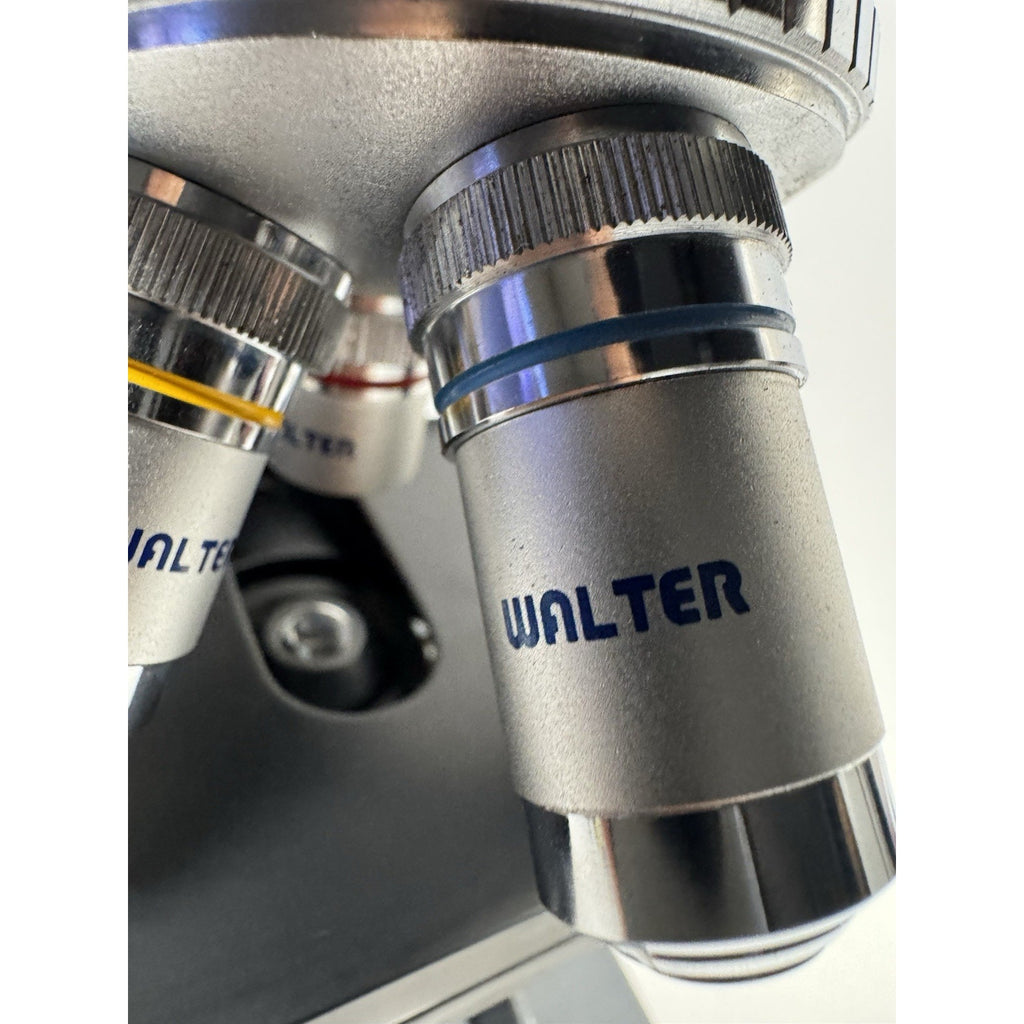 Gently Used Binocular Compound Microscope w/WF10X Eyepieces & Walter Lenses