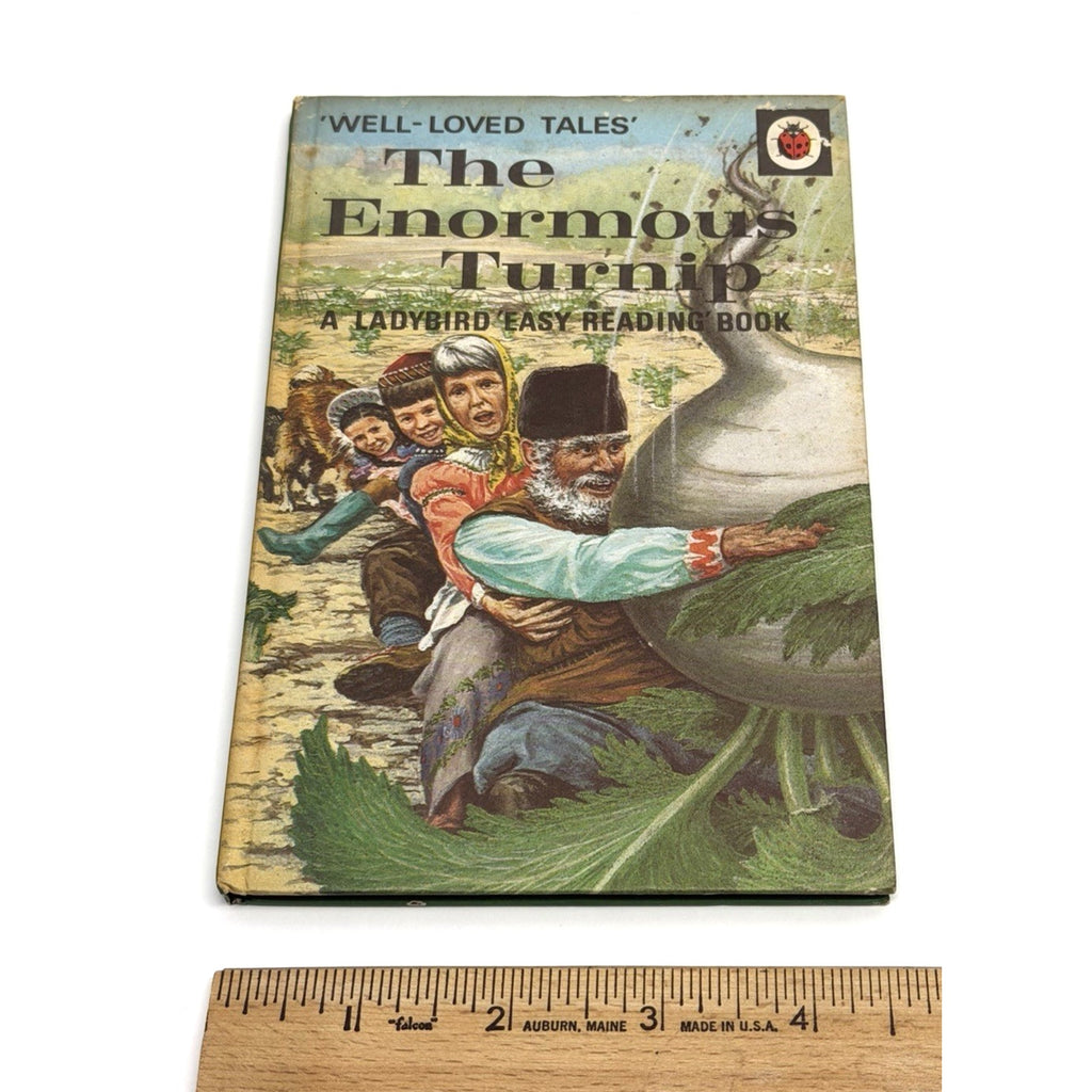 Vintage Ladybird Book The Enormous Turnip Series 606D Well-loved Tales