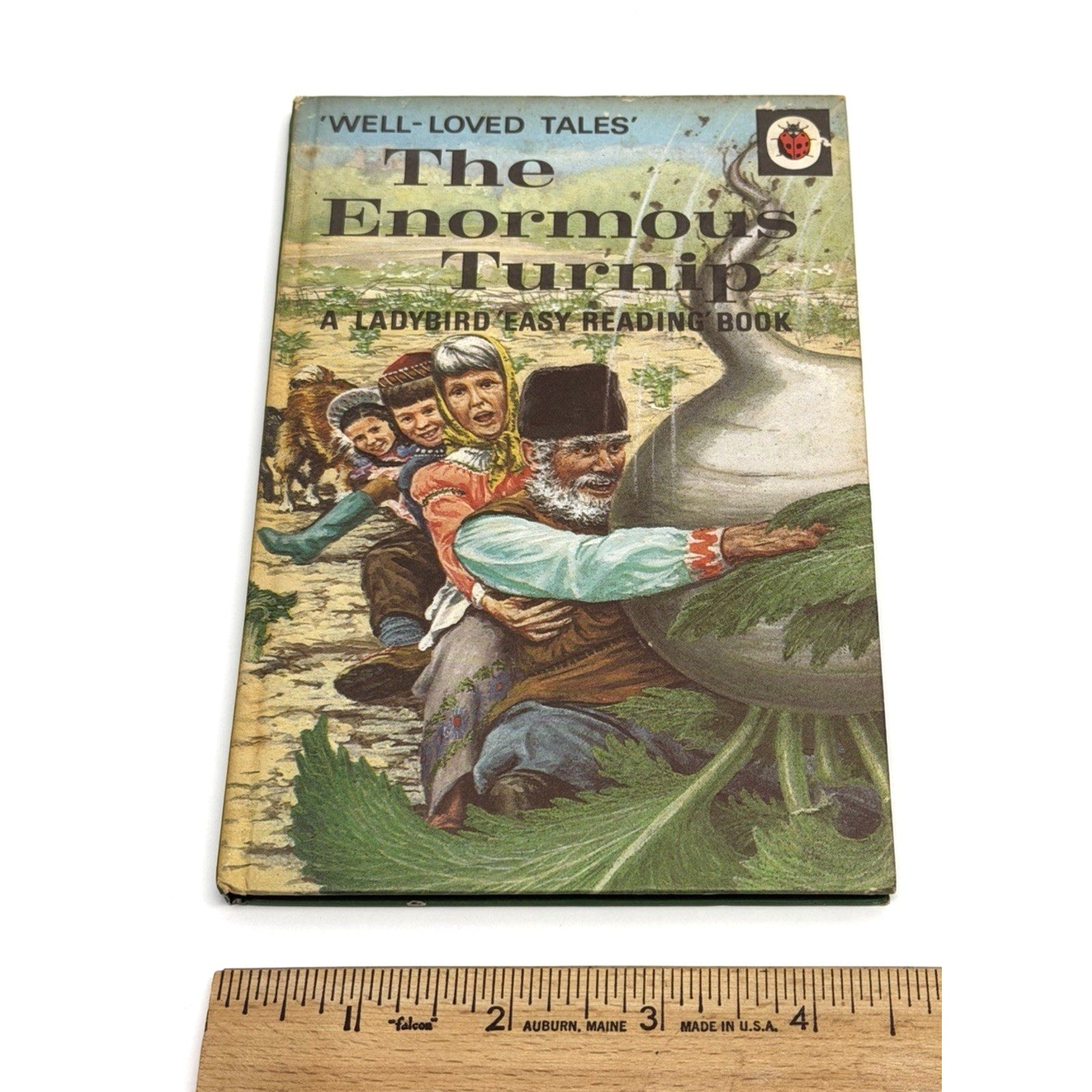 Vintage Ladybird Book The Enormous Turnip Series 606D Well-loved Tales