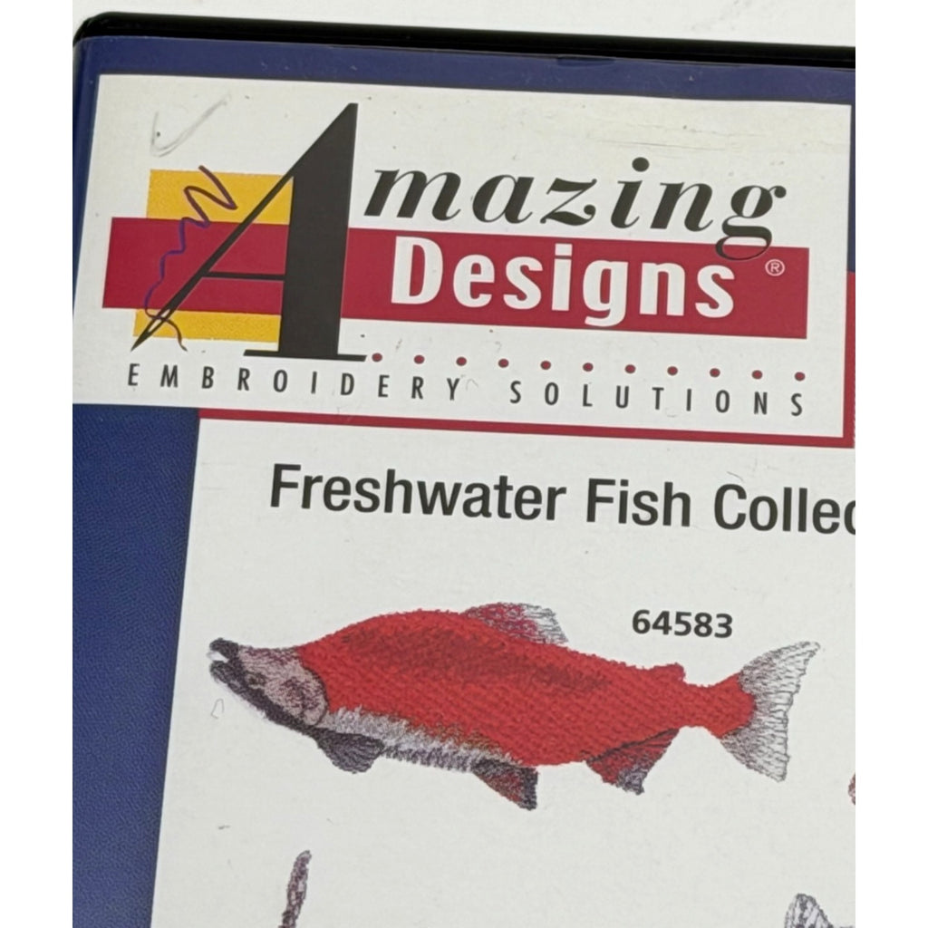 Vintage NEW Amazing Designs Floppy Disk ADC1365 FreshwaterFish Collection 1