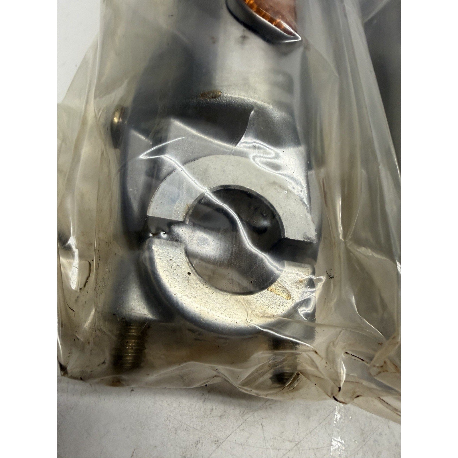 VTG NEW 00-06 Chrome Harley Fork Legs Sliders Heritage FLSTC & FLSTF 46482-00