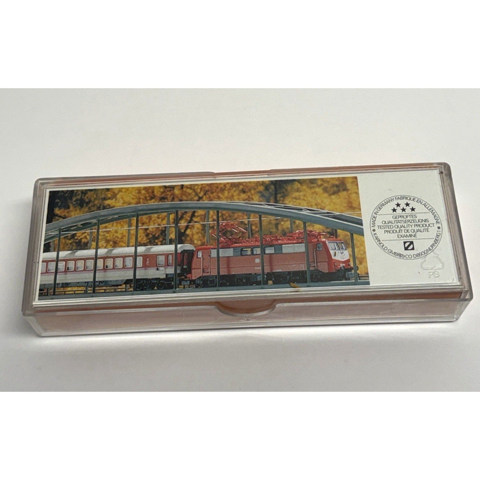 VTG CB8 Arnold N Scale No. 5416 Rio Grande "Silver Shop" Vista Dome Car Germany