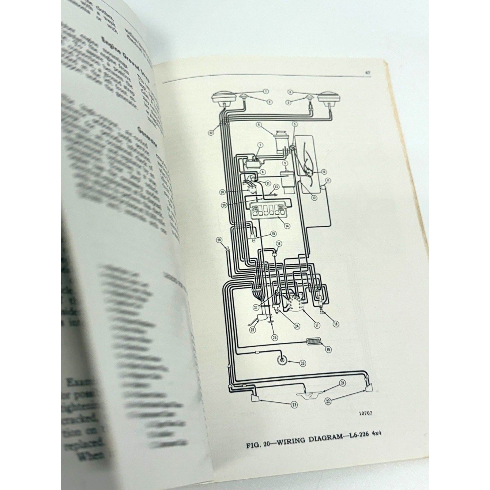 Vtg Original Jeep Utility Wagon Utility Delivery 4x4 Owner's Manual OM-1028-R2VG