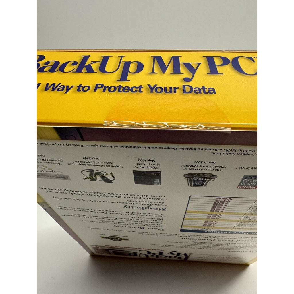 Vintage Factory Sealed Veritas Back Up My PC Software Stomp Part No. 78333