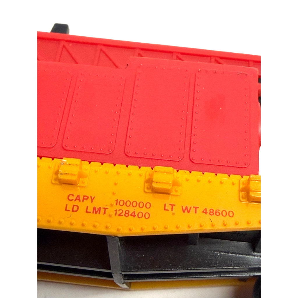 VINTAGE AHM HO FIREFOX FIRE FIGHTING 50' Plane Launcher Flat Car