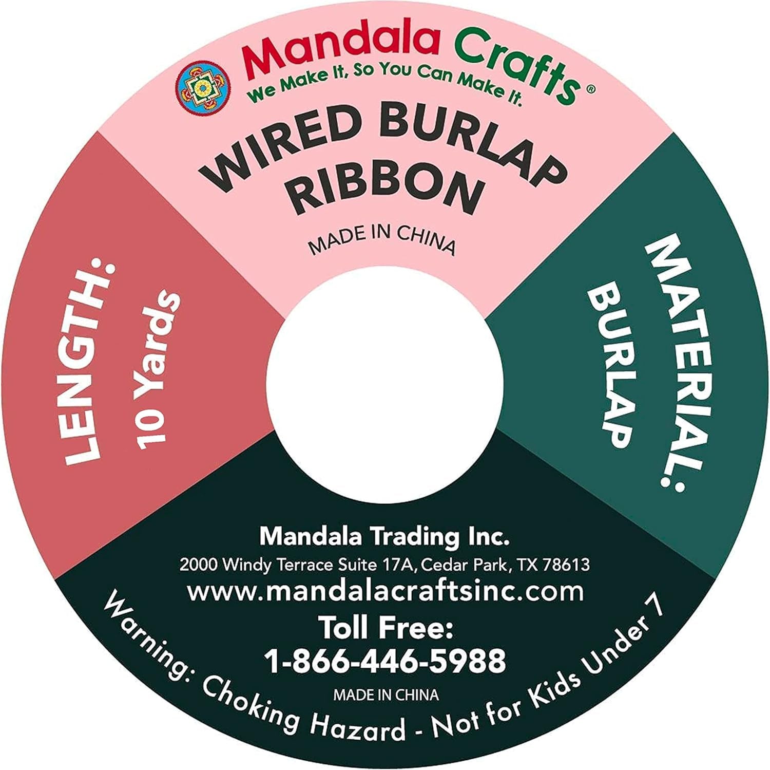Green Burlap Wired Ribbon 1.5 Inches Wide Jute Ribbons for Crafts - 10 Yds Roll Rustic Burlap Wrap Trim Ribbons for Wreaths Bows Party Decoration