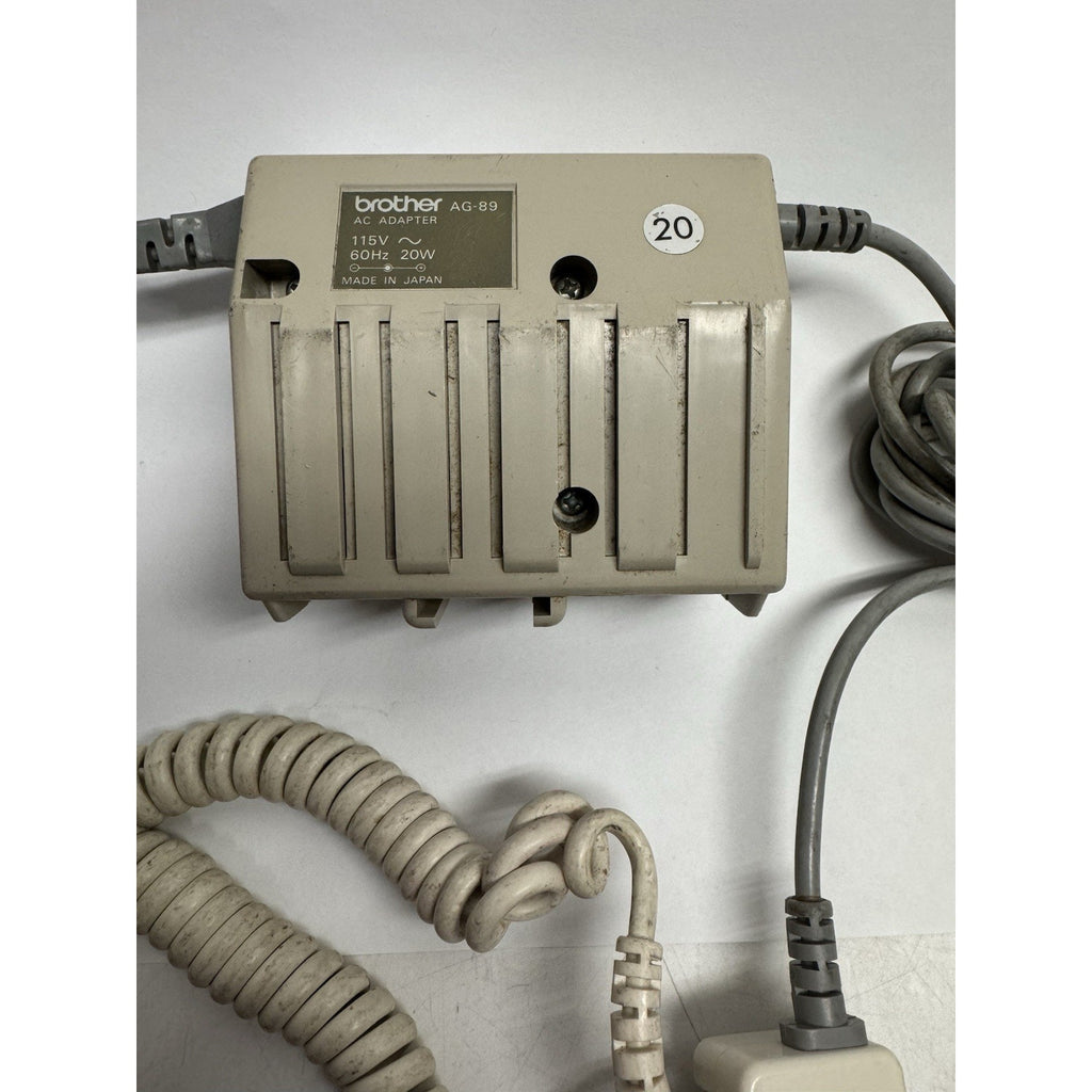 VINTAGE AG-89 Brother Knitking POWER SUPPLY For Compuknit III