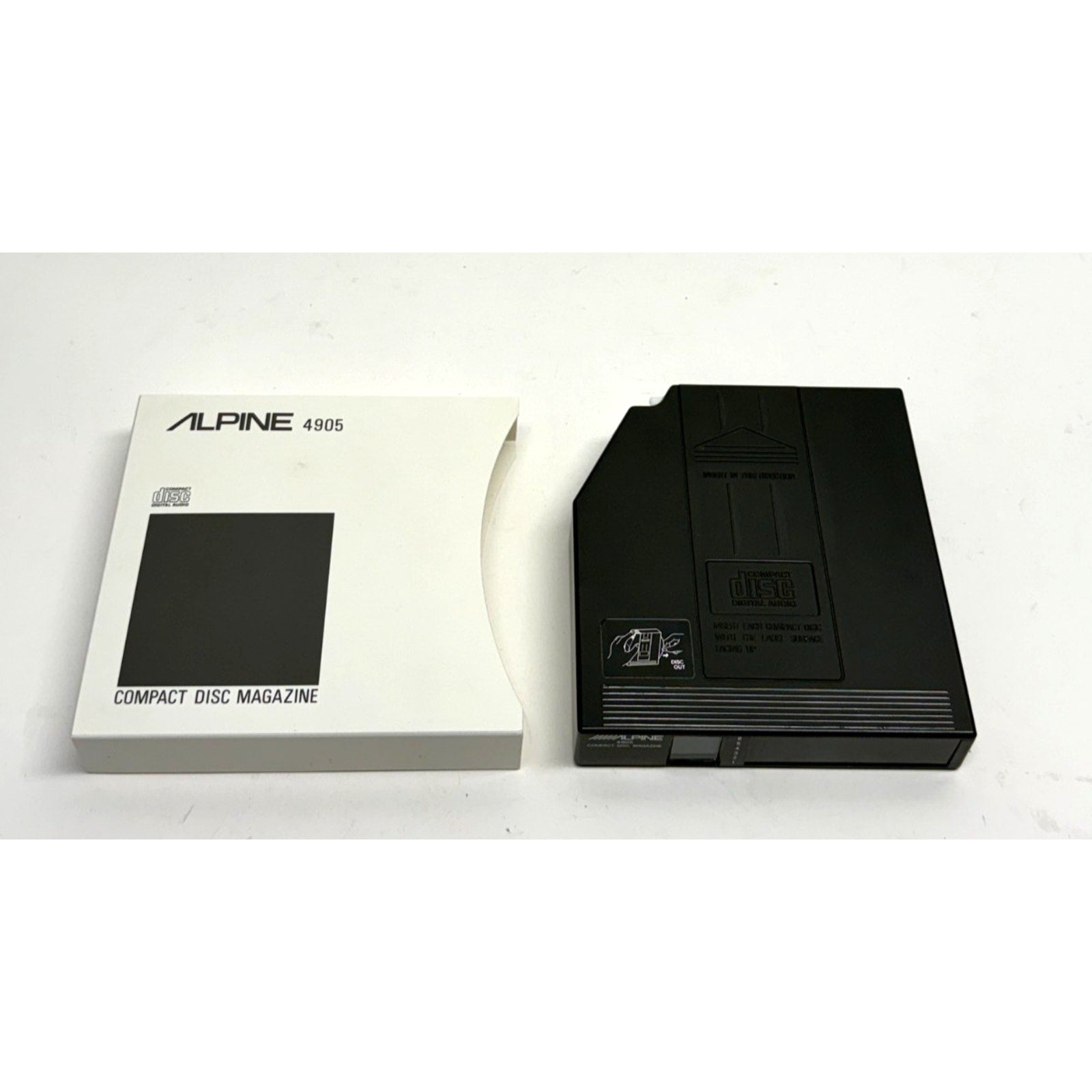 Vintage Genuine Alpine 4905 6CD Compact Disc Magazine Cartridge