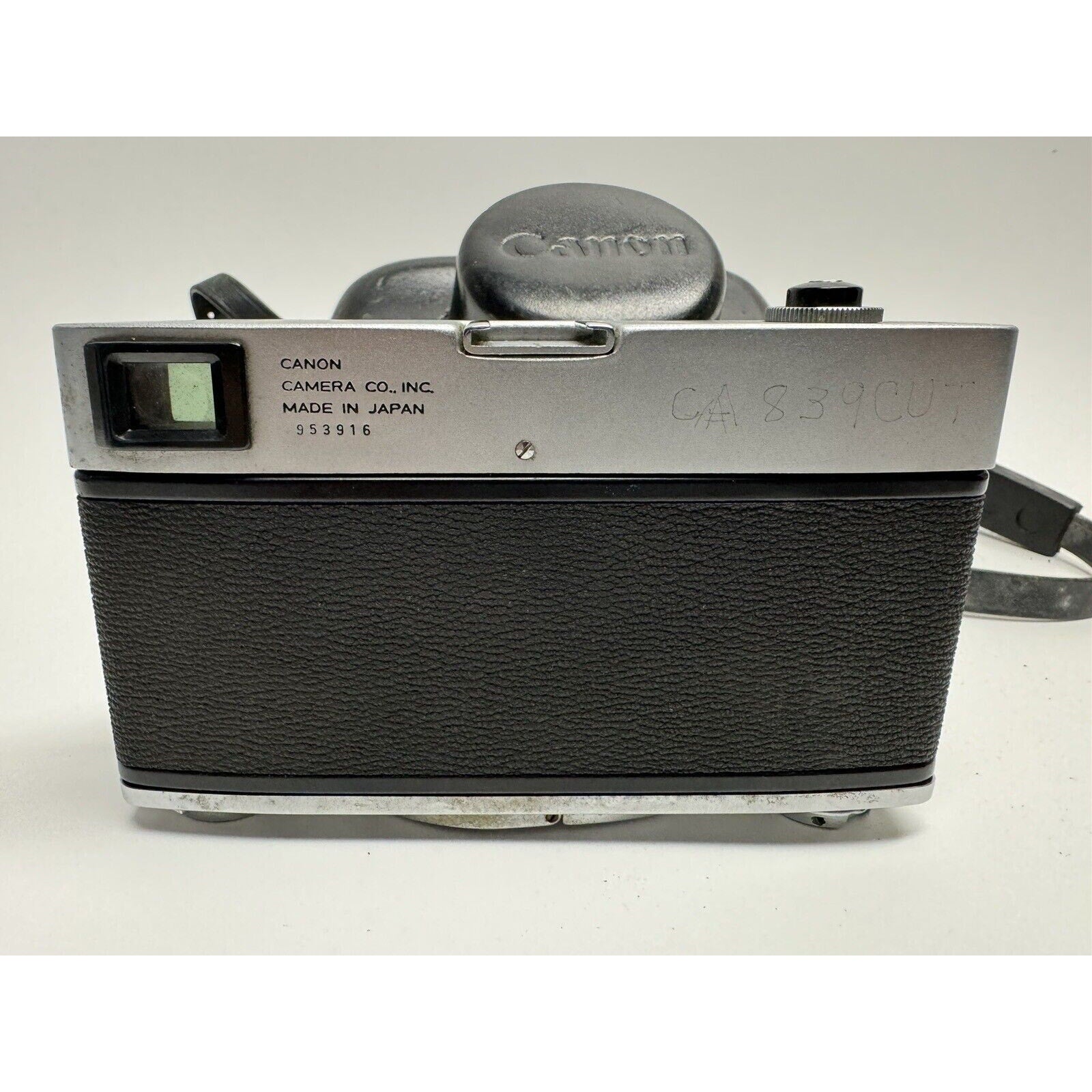 VINTAGE Canon Canonet 35mm Silver Point & Shoot Film Camera Made in JAPAN