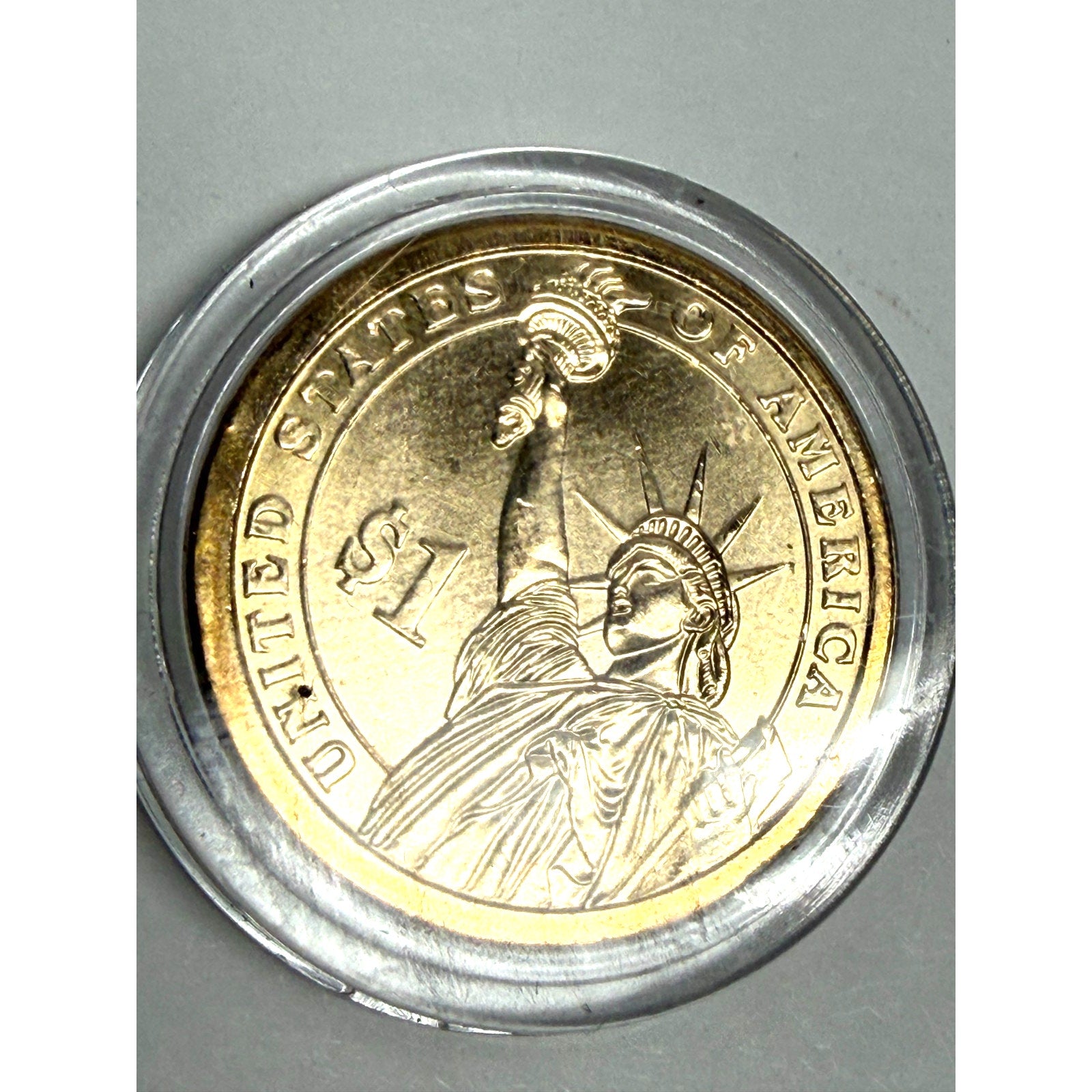 Vintage lot of 4 new 2007 S Presidential Dollar 4 Coin Gem Proof Set