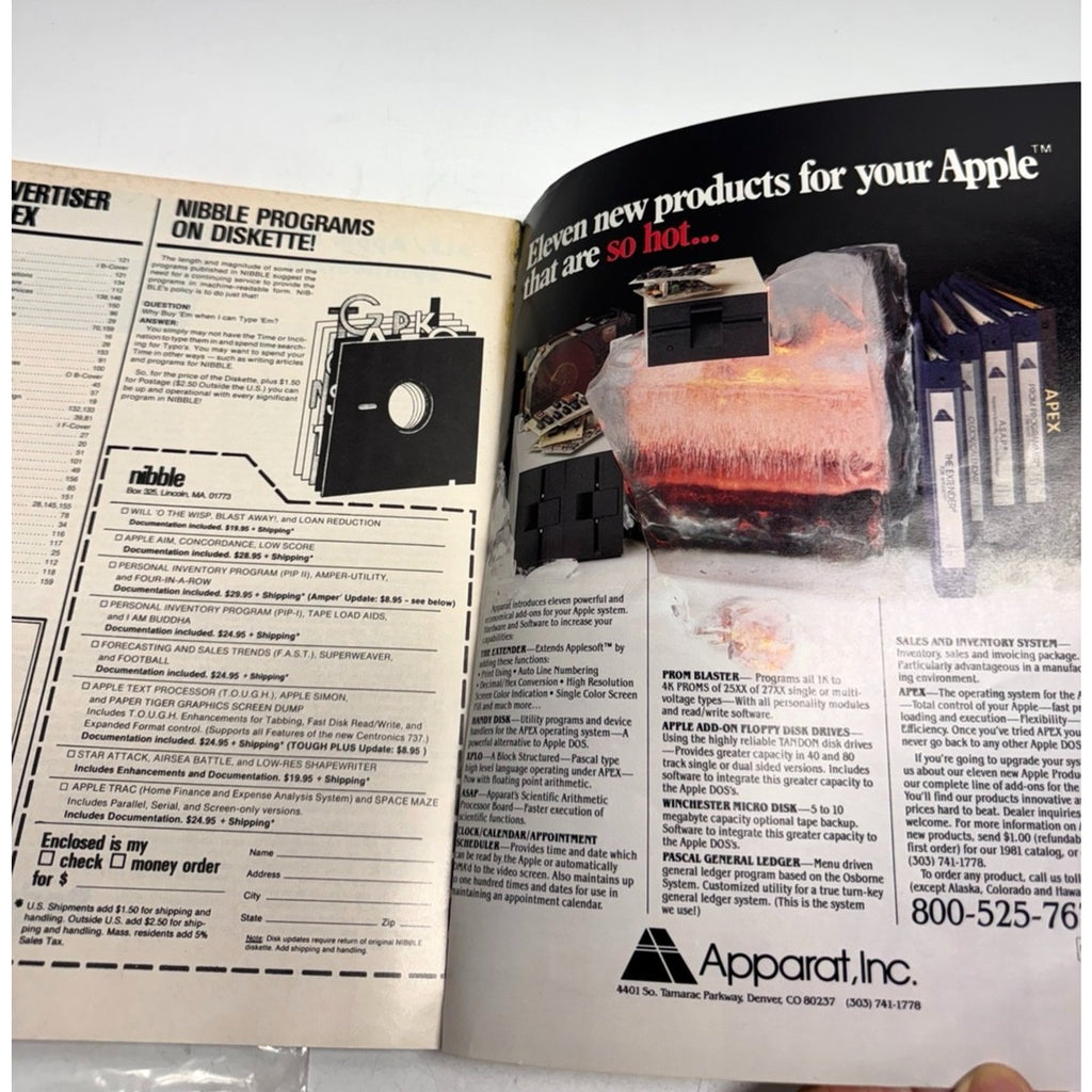 VTG Nibble Express VolumeI 1 Softcover Book Apple Mac Computer Programs