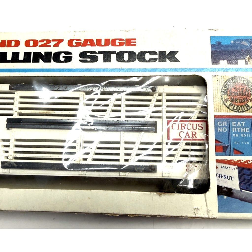 Vintage NOS Lionel 6-9408 O Gauge Circus Stock/Animal Car #9408