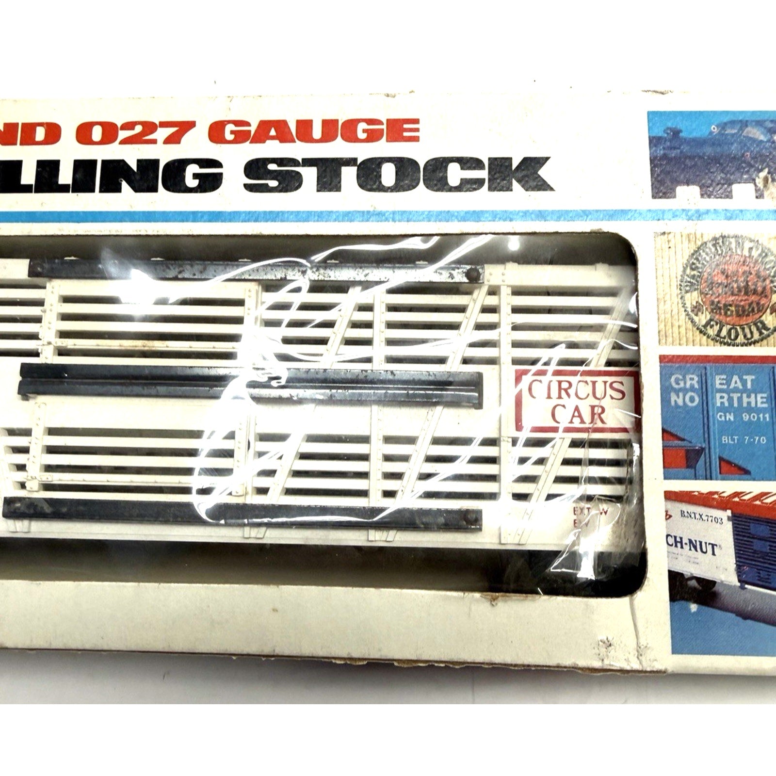 Vintage NOS Lionel 6-9408 O Gauge Circus Stock/Animal Car #9408