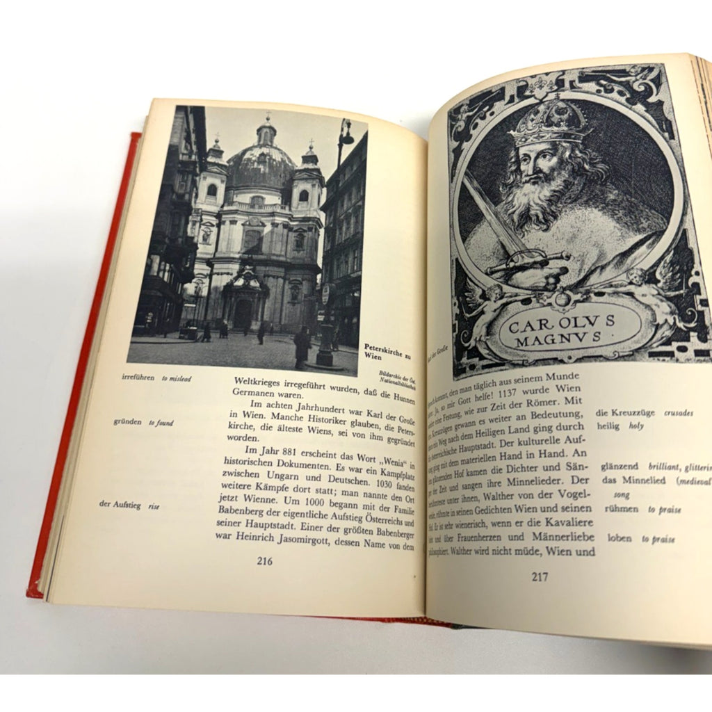 Vintage German Reader Im Wandel der Jahre 1959 Hardcover Book Harold von Hofe VW