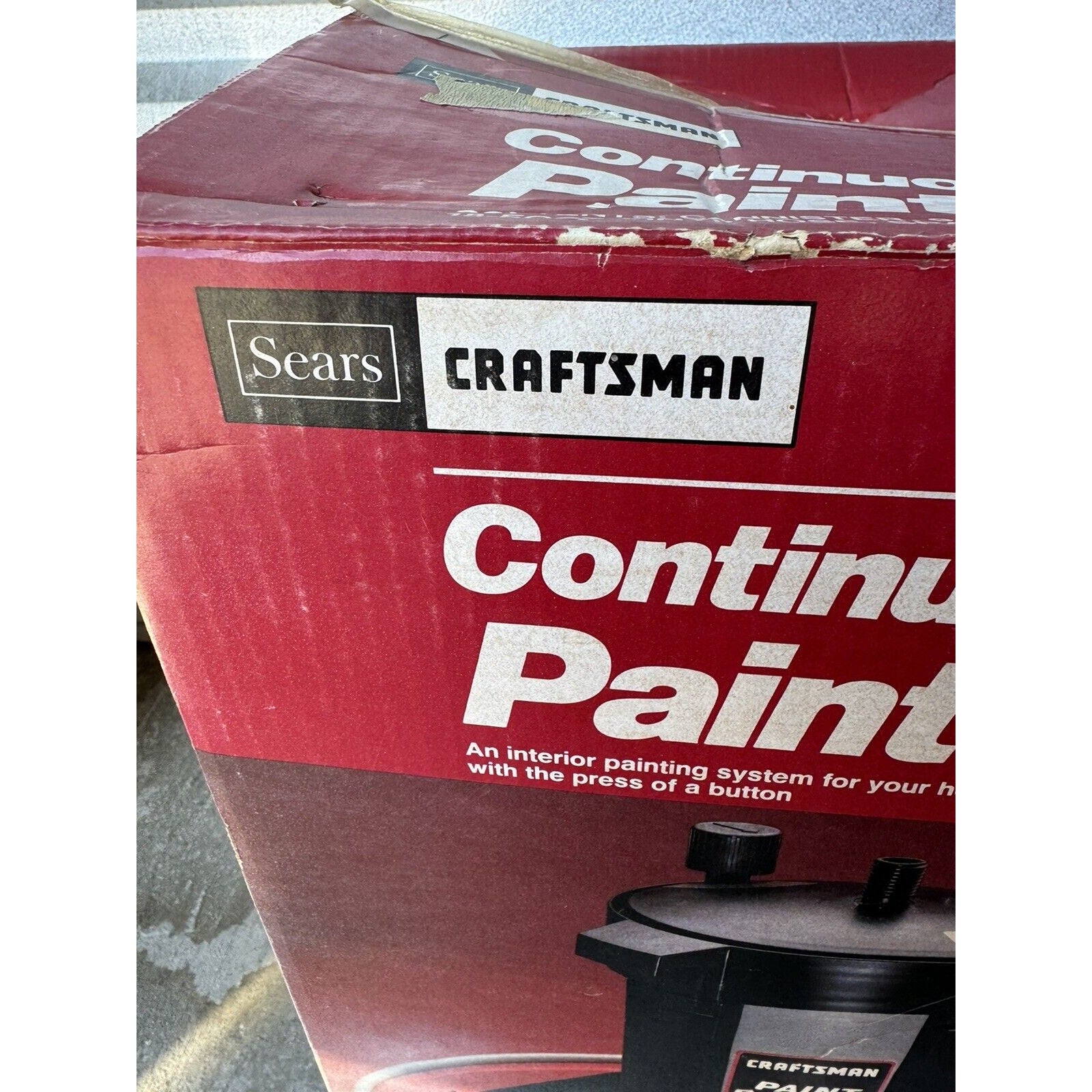 VINTAGE NOS CRAFTSMAN CONTINUOUS FLOW PAINT ROLLER 15540