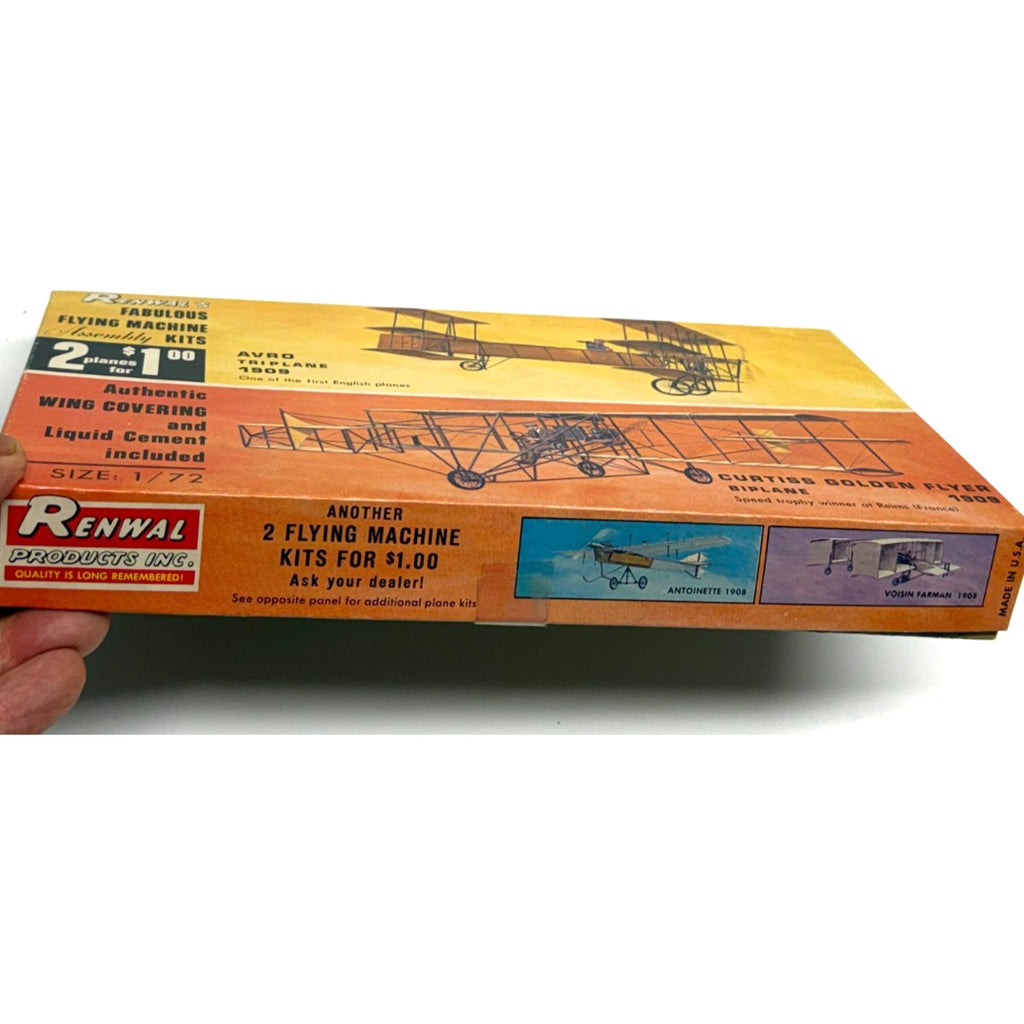 VINTAGE NEW Renwal #256 1/72 Fabulous Flying Machines - SEALED PARTS