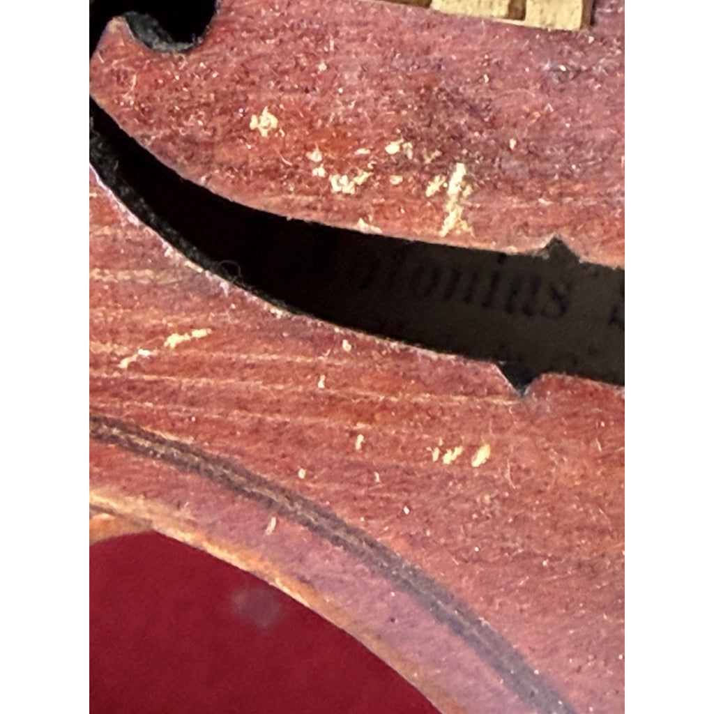 VINTAGE Violin Copy of Antonius Stradivarius Size 4/4 Made in Czechoslovakia