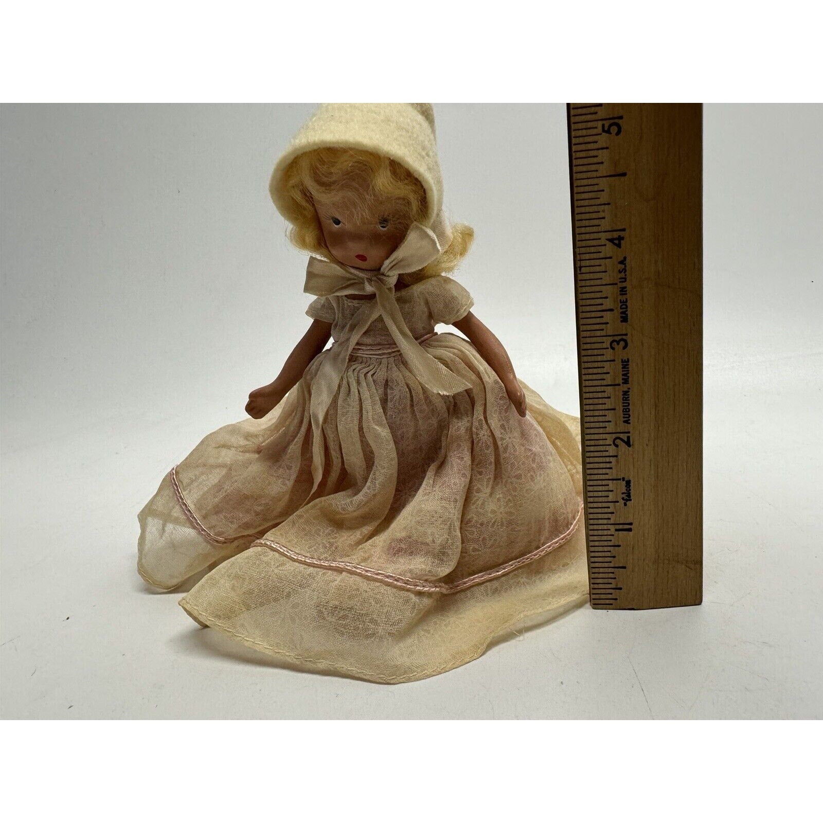 Vintage 1950s Nancy Ann Story Book Doll 5.5"