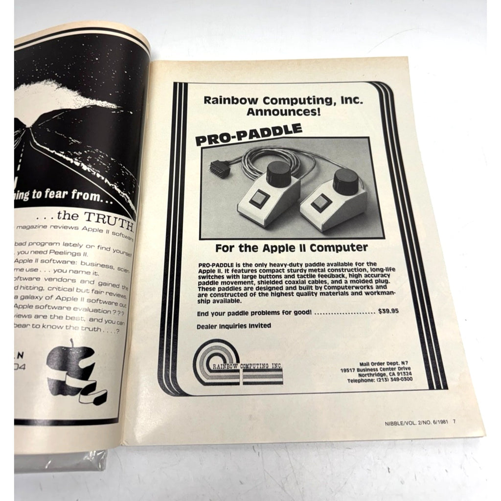 VINTAGE NIBBLE Apple M.A.P.S. System Vol. 02/ No. 06