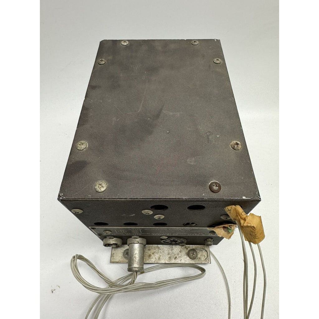 Vintage Avionics NARCO MODULATOR POWER UNIT V12 MP-2 12v VIBRATOR -- UNTESTED
