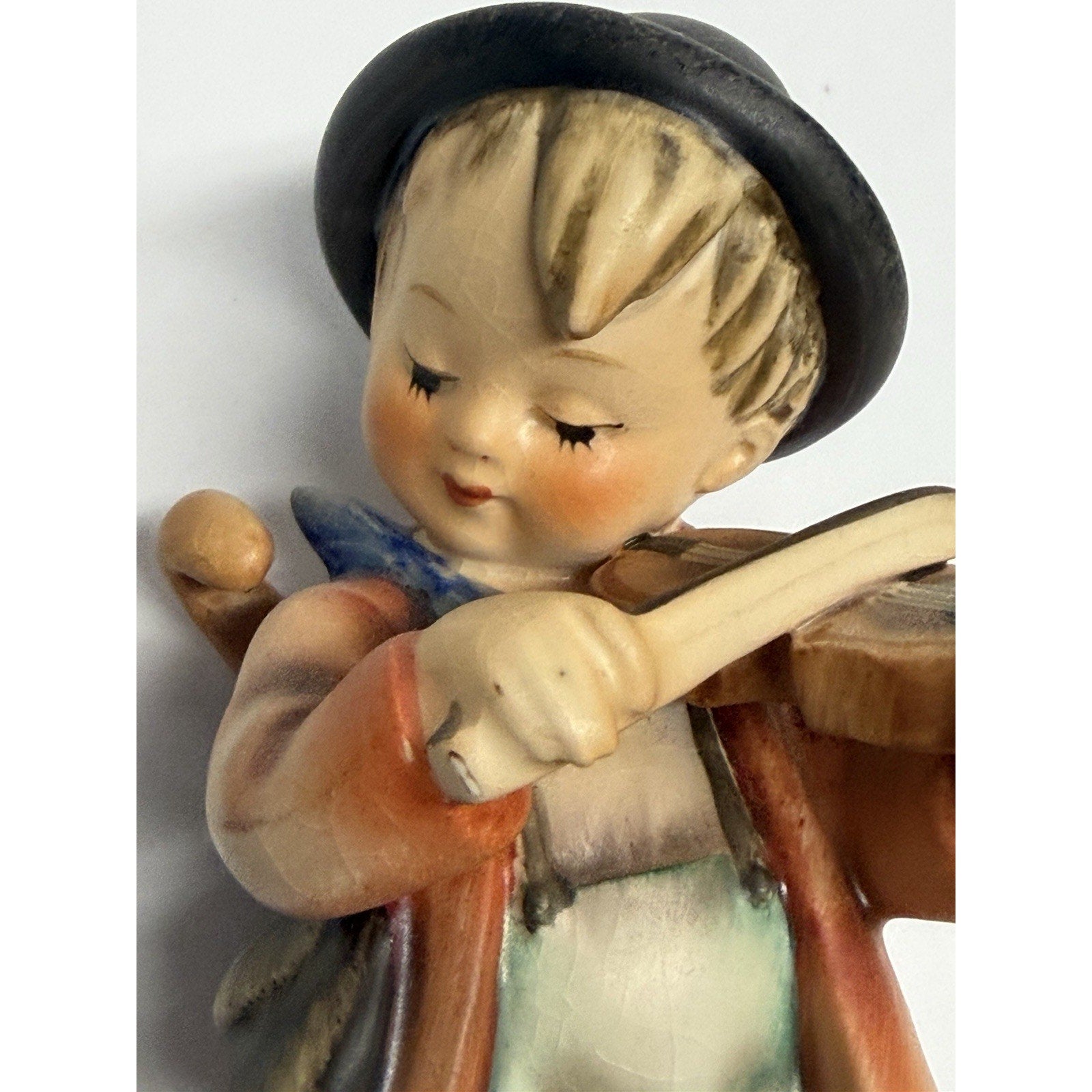 Vintage Goebel Hummel Figurine “Little Fiddler” Crown Germany RARE 5.25" TMK1