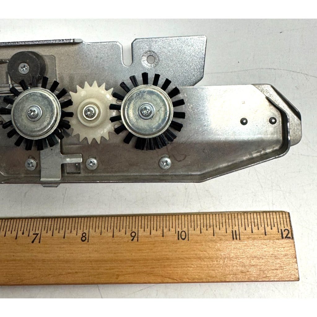 Vintage Toyota Punched Card Knitting Machine Top Lid Gear Fabric Presser Part