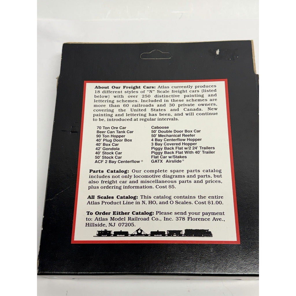 VINTAGE NOS ATLAS #5771 SPECIAL EDITION 3 PACK 2 BAY CENTERFLOW HOPPERS
