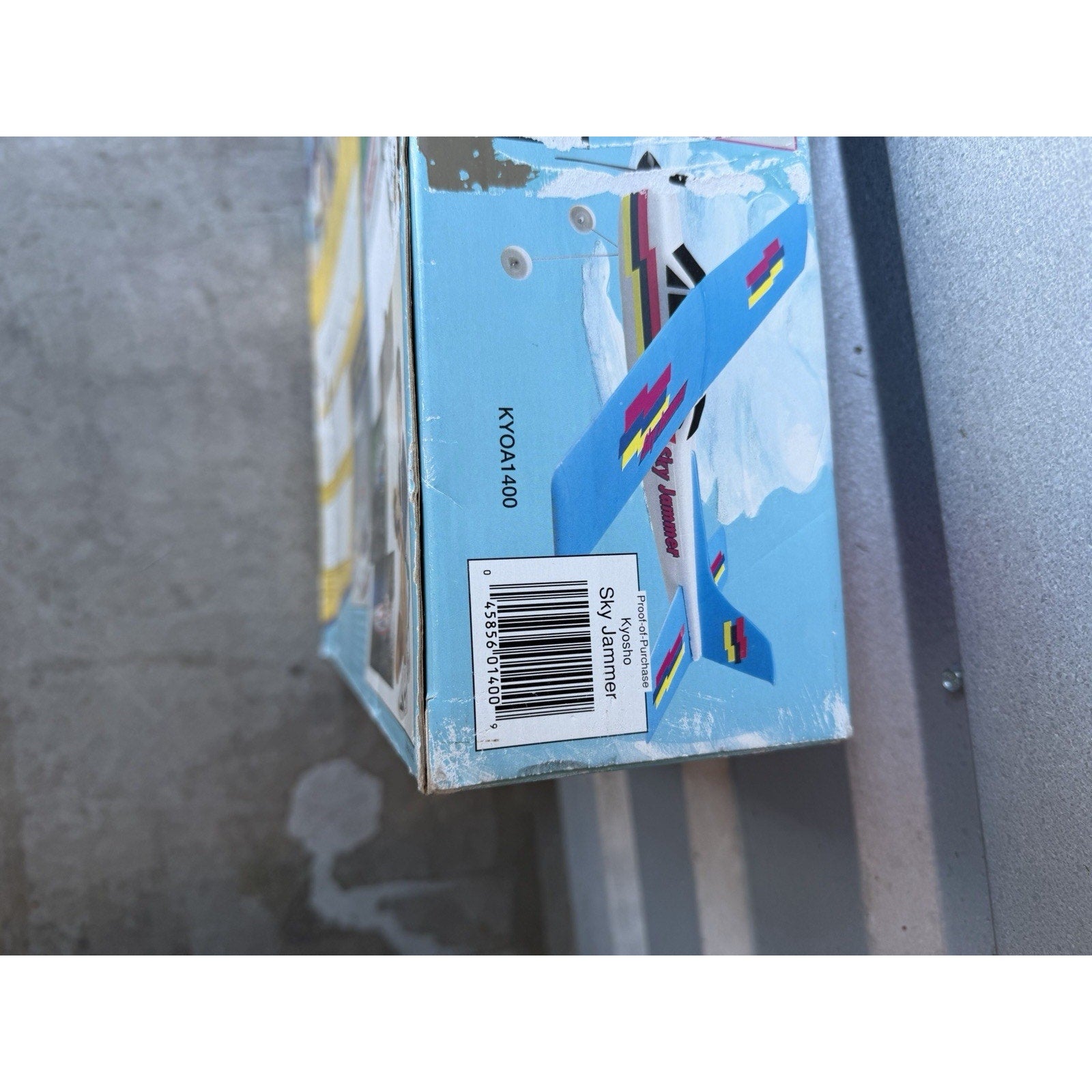 Vintage Rare FACTORY SEALED Kyosho Sky Jammer Remote Plane